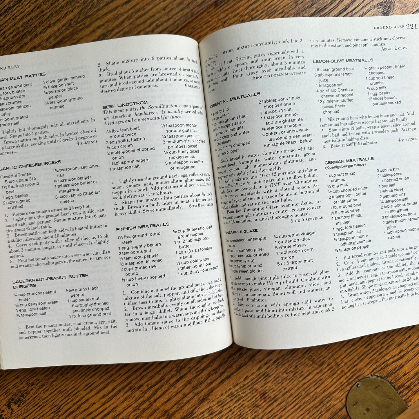 The American Family Cookbook, 1971
