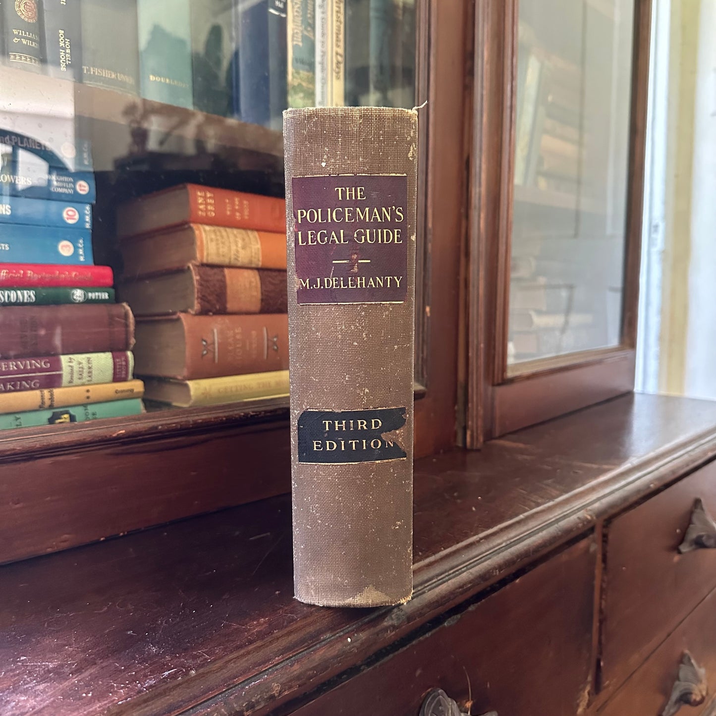The 1928 Policeman’s Legal Guide - An Almost-Antique Textbook for the Benefit of Policemen Studying for Promotion