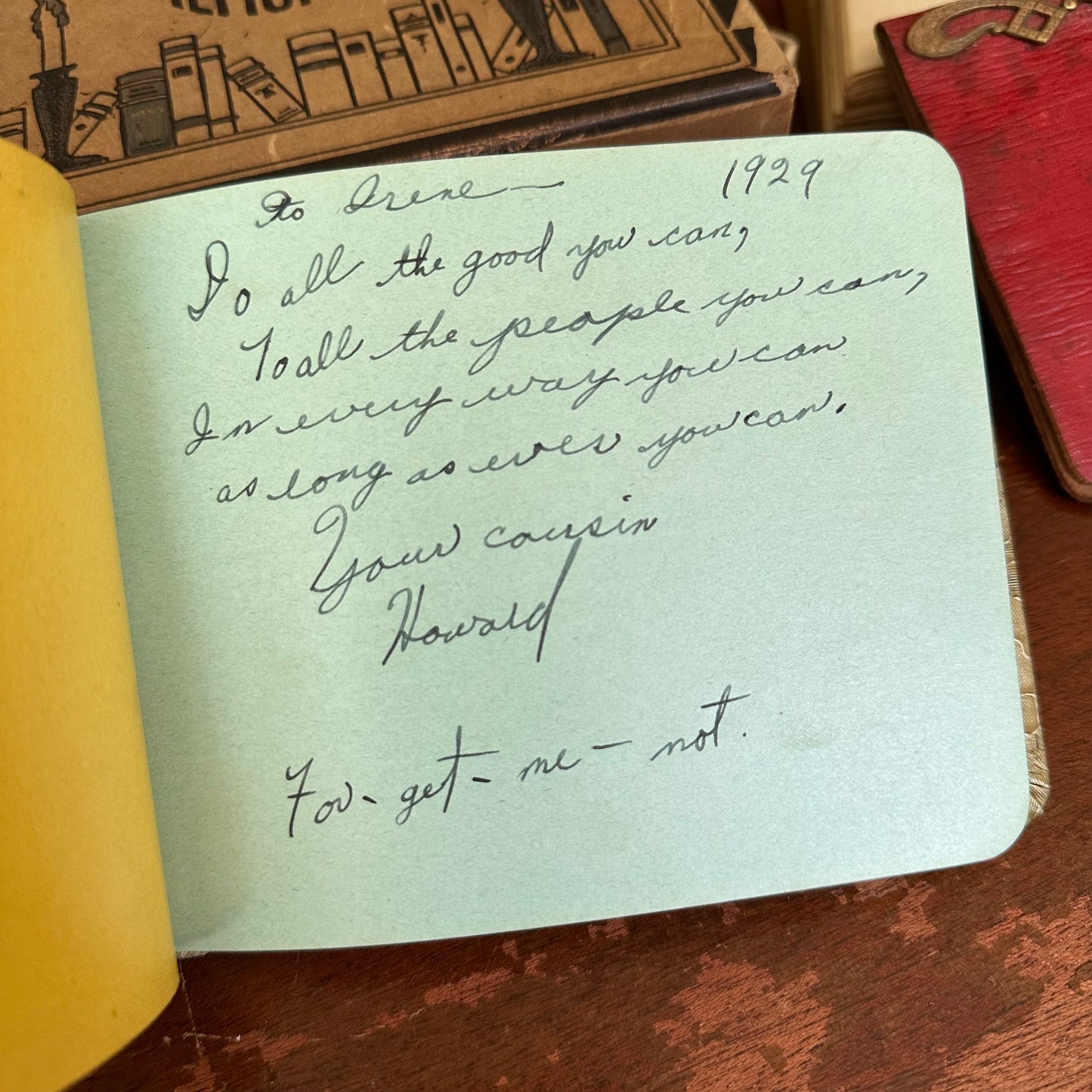 A Bundle of Memories - Antique Autograph Books & More!