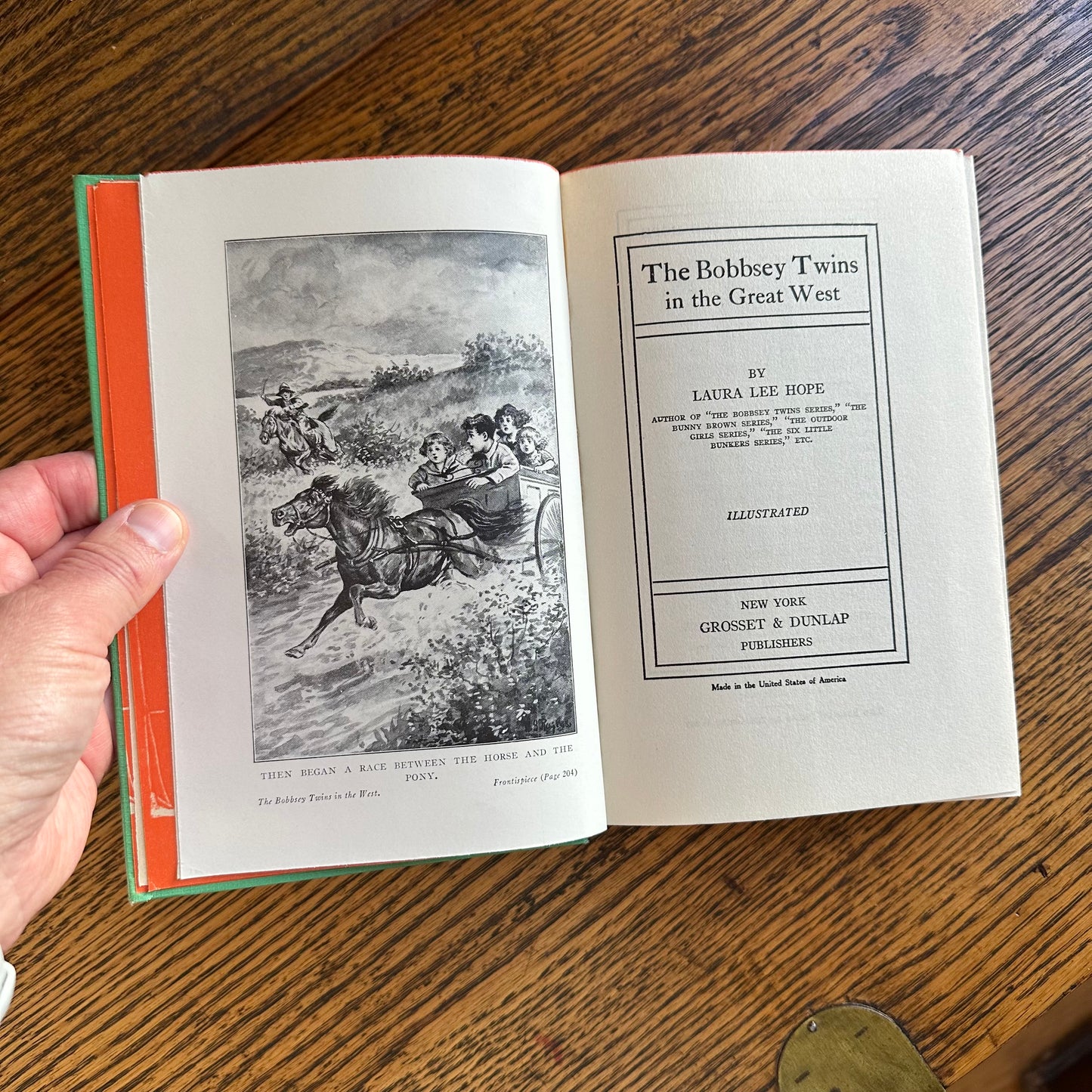5 Bobbsey Twins Books from the Early 1900s