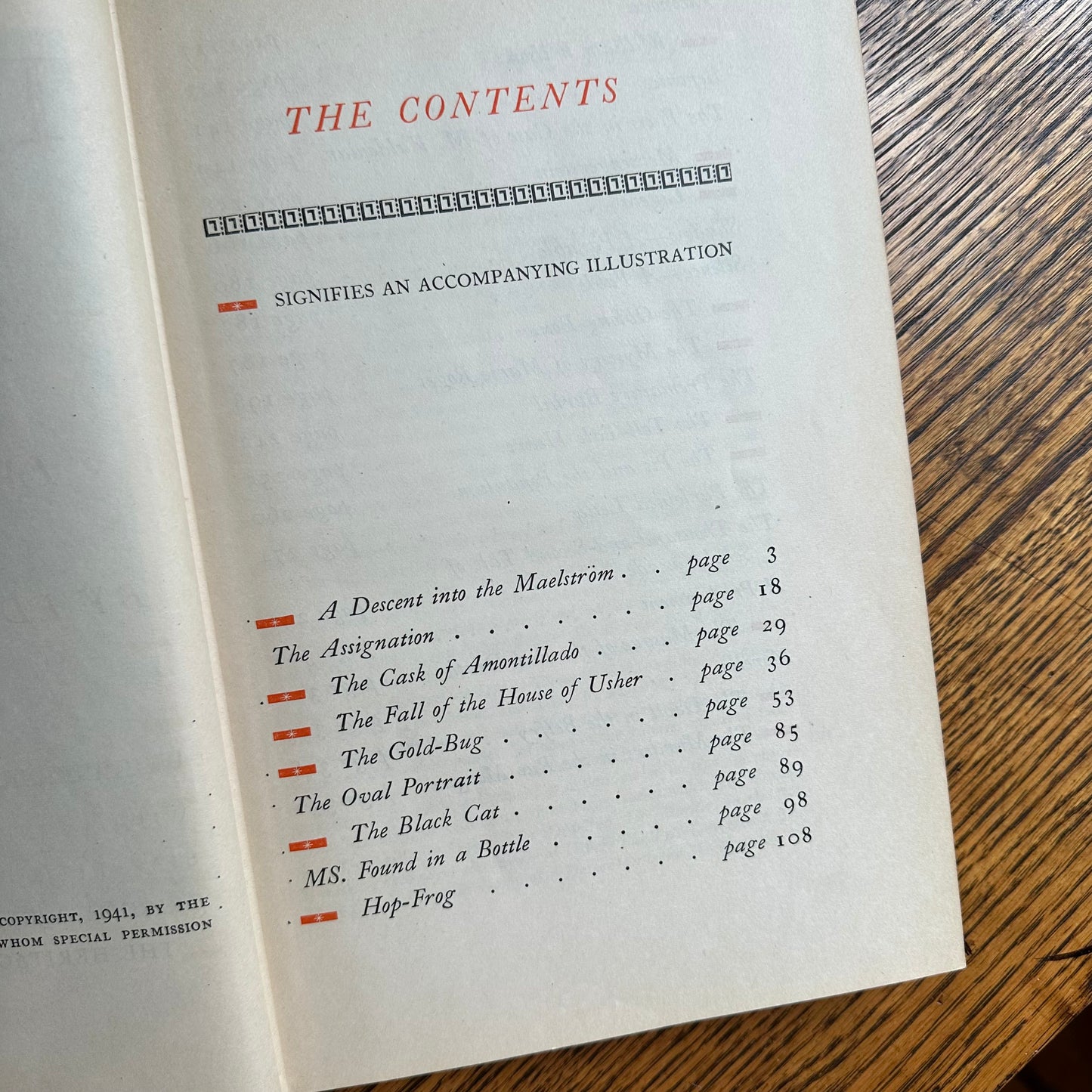 A Unique, Mended, 1941 copy of Edgar Allan Poe’s Tales of Mystery & Imagination