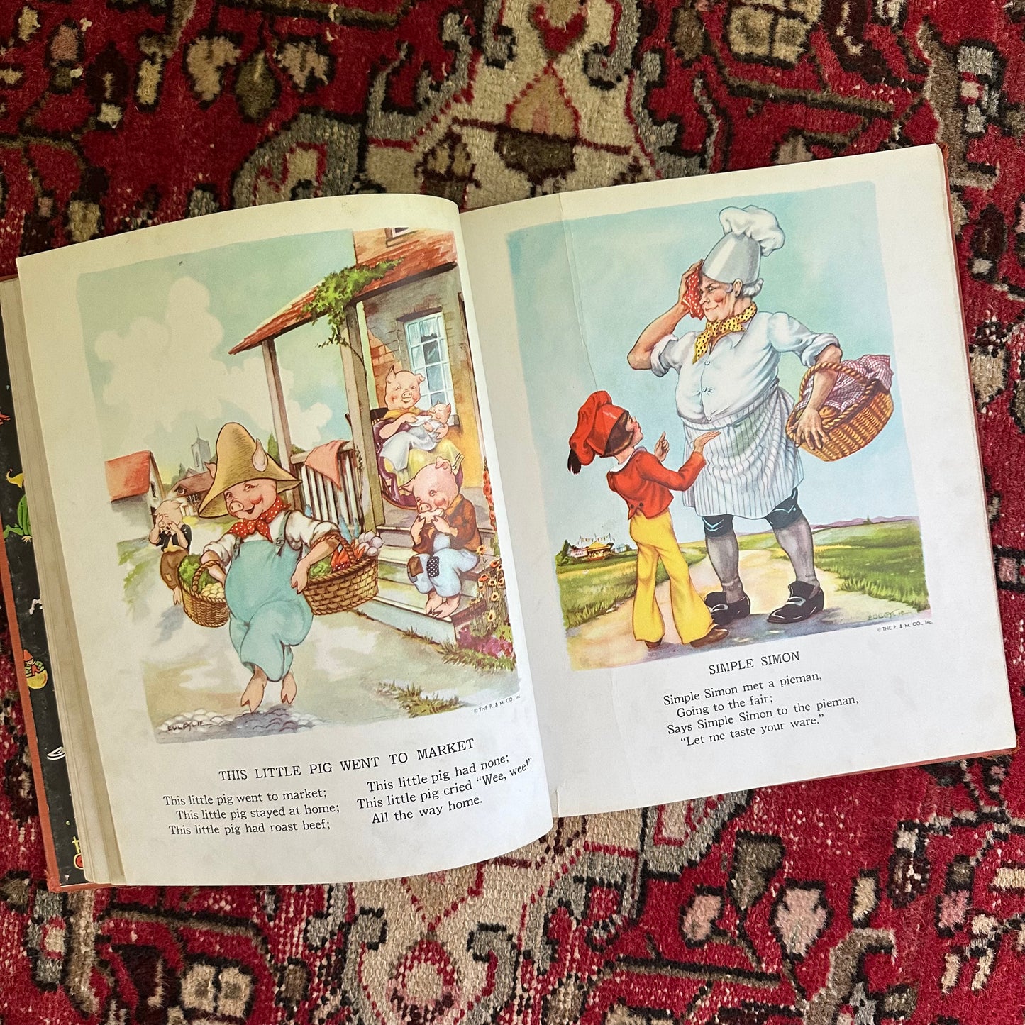 The Brimful Book: A Collection of Mother Goose Rhymes, Animal Stories, and ABCs, 1939.