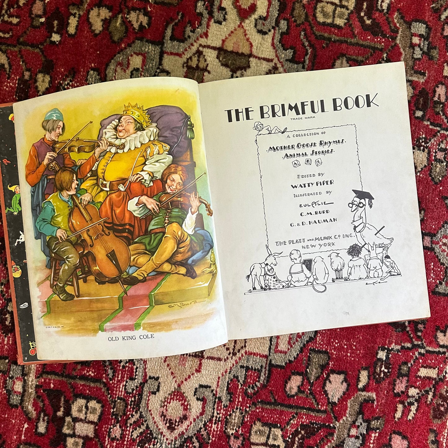The Brimful Book: A Collection of Mother Goose Rhymes, Animal Stories, and ABCs, 1939.