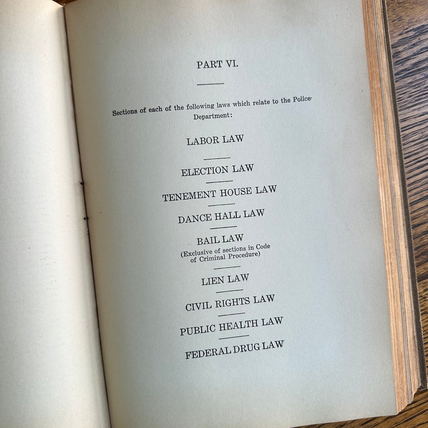 The 1928 Policeman’s Legal Guide - An Almost-Antique Textbook for the Benefit of Policemen Studying for Promotion