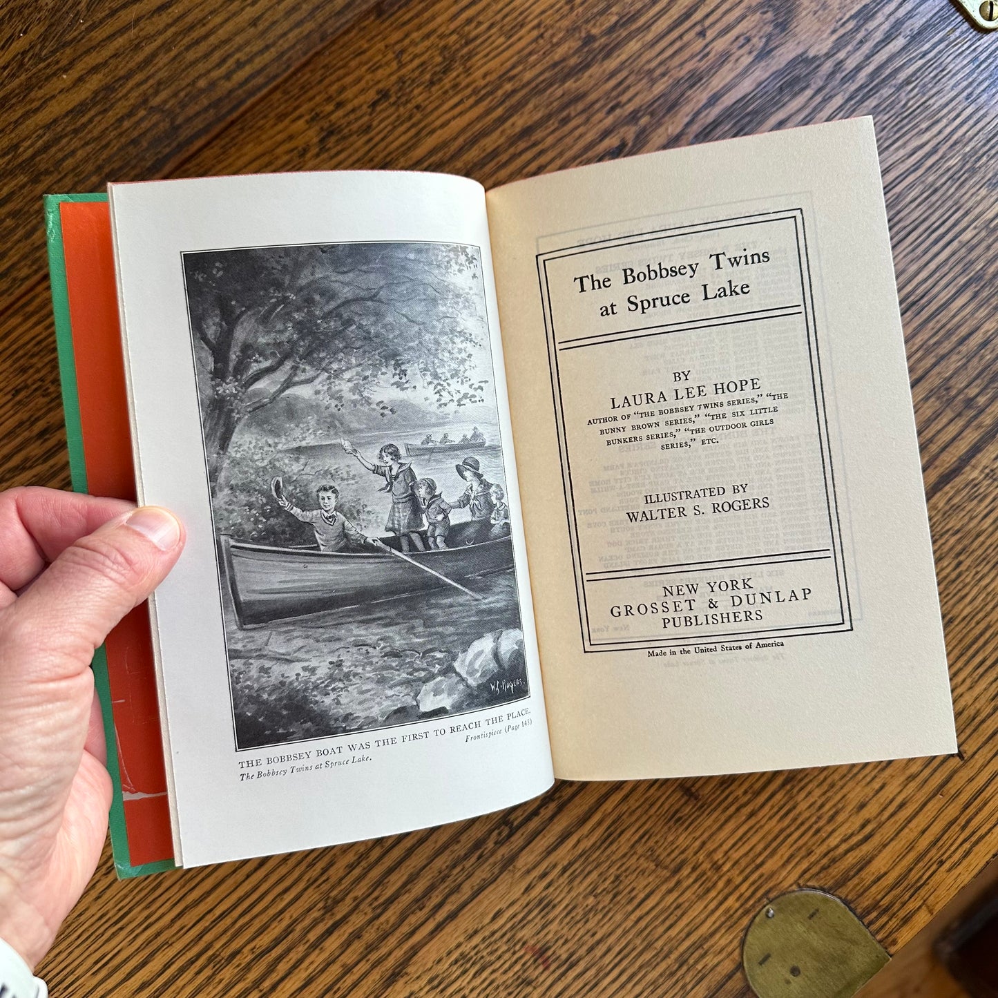 5 Bobbsey Twins Books from the Early 1900s