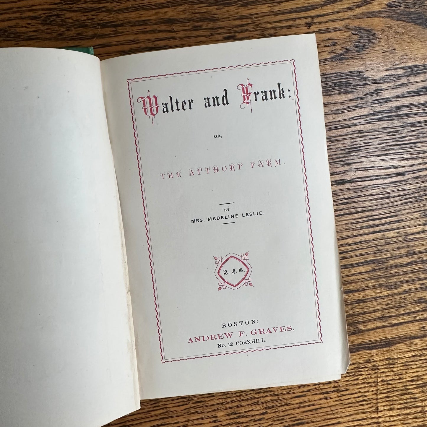 A Set of 4 1809 Storybooks from The Woodbine Series