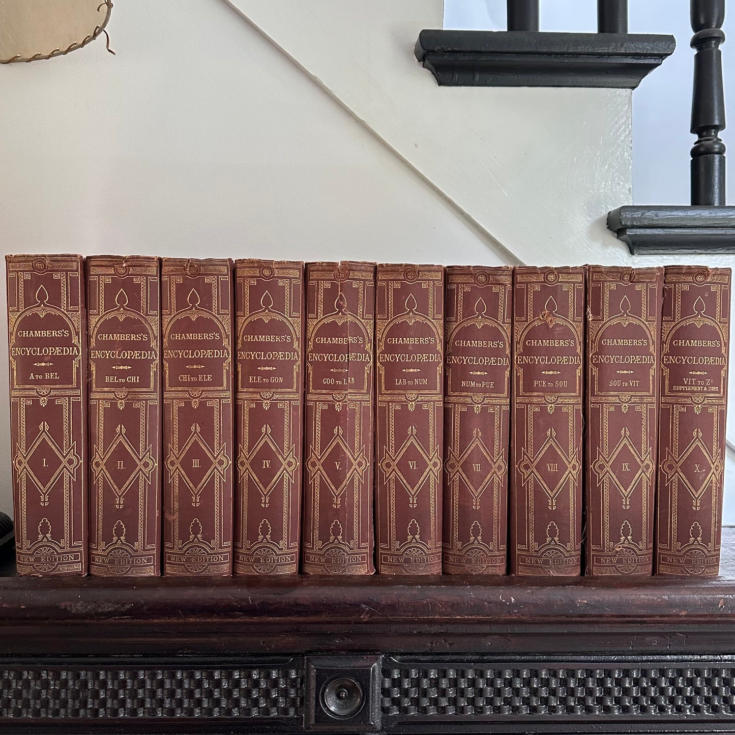 Chambers’s Encyclopaedia - 1877 - in 10 Volumes