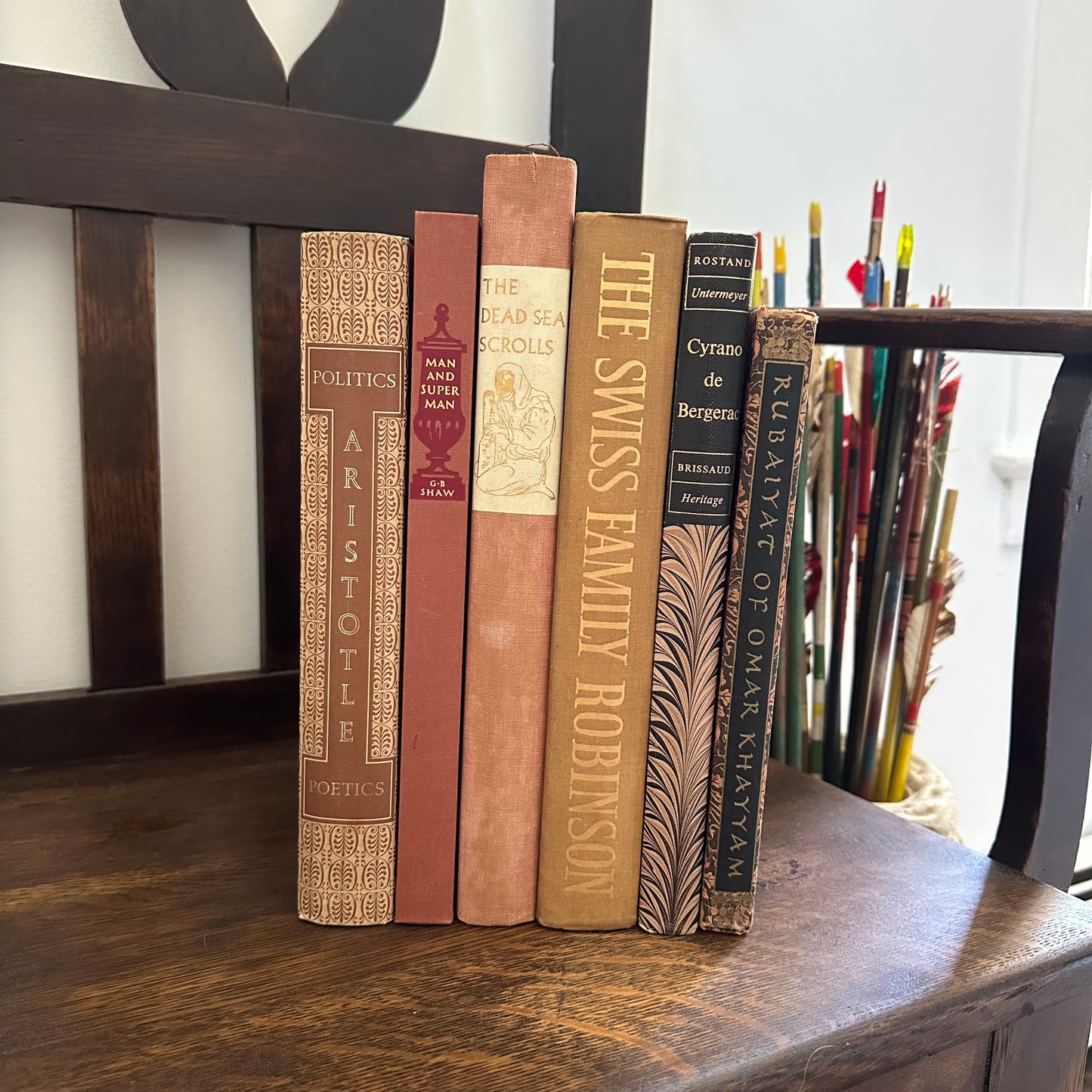 A Set of 6 Illustrated Vintage Classics