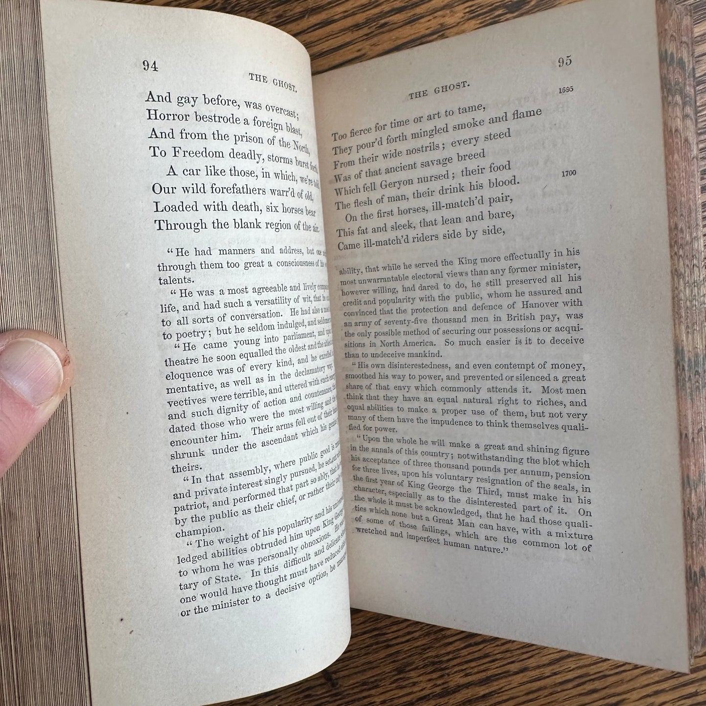 Collection of 19 Volumes from The British Poets Series - 1854-59