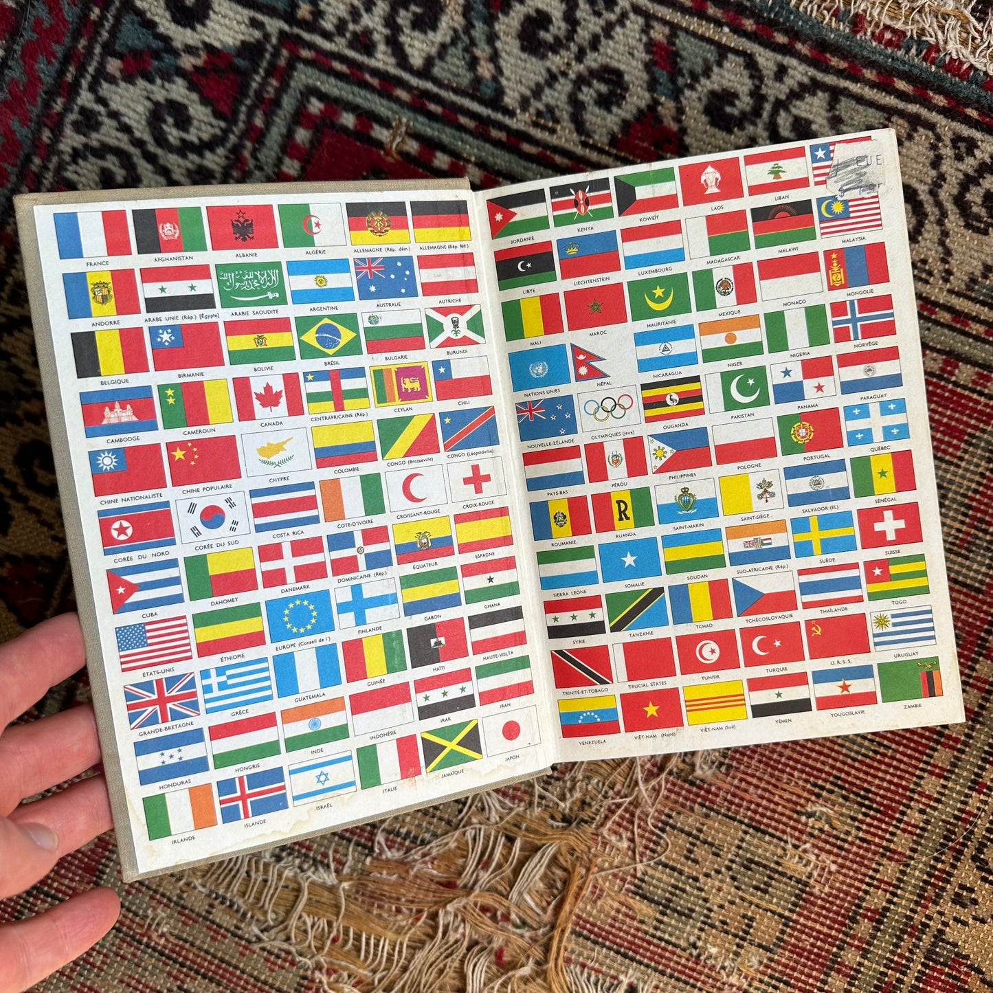 Petit Larousse French Encyclopedic Dictionary - 1967