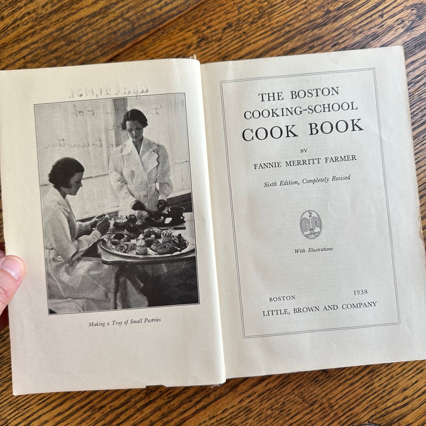 The Boston Cooking School Cook Book by Fannie Farmer - 1938