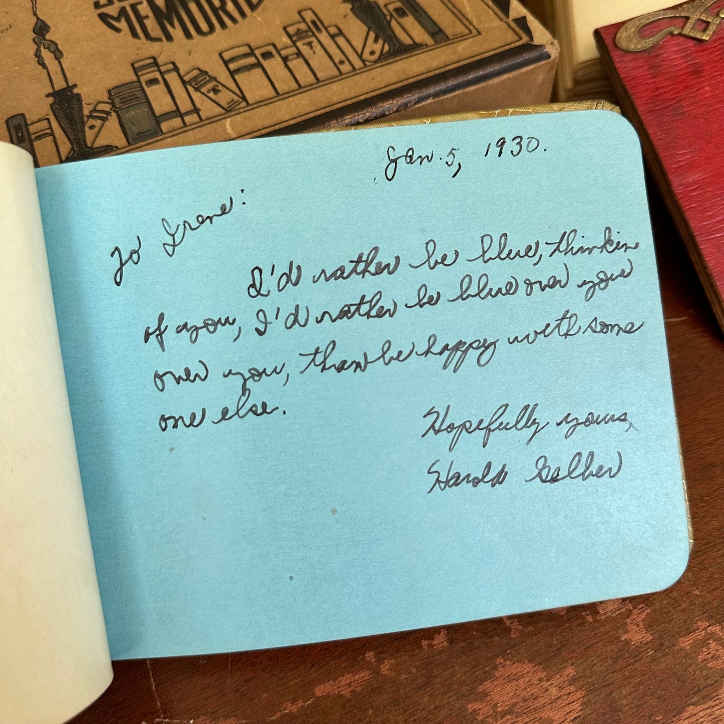 A Bundle of Memories - Antique Autograph Books & More!