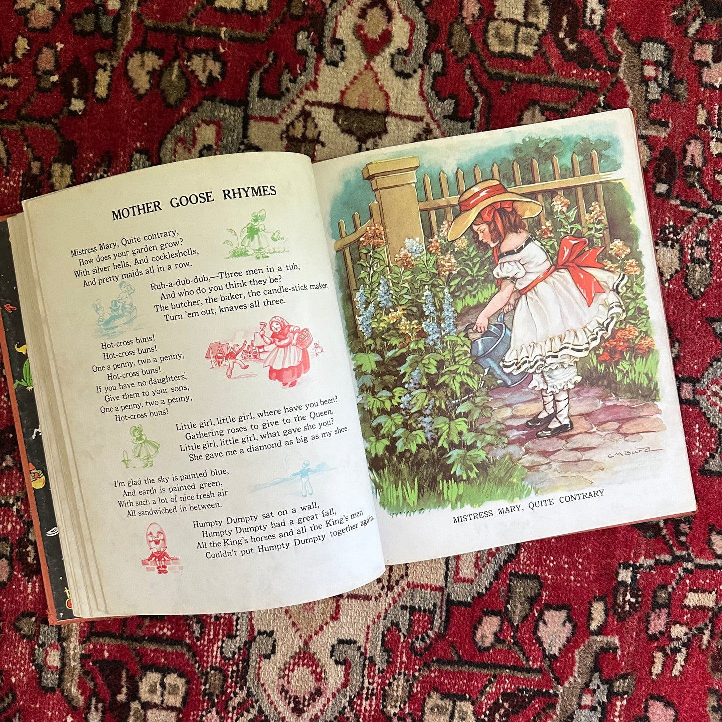 The Brimful Book: A Collection of Mother Goose Rhymes, Animal Stories, and ABCs, 1939.