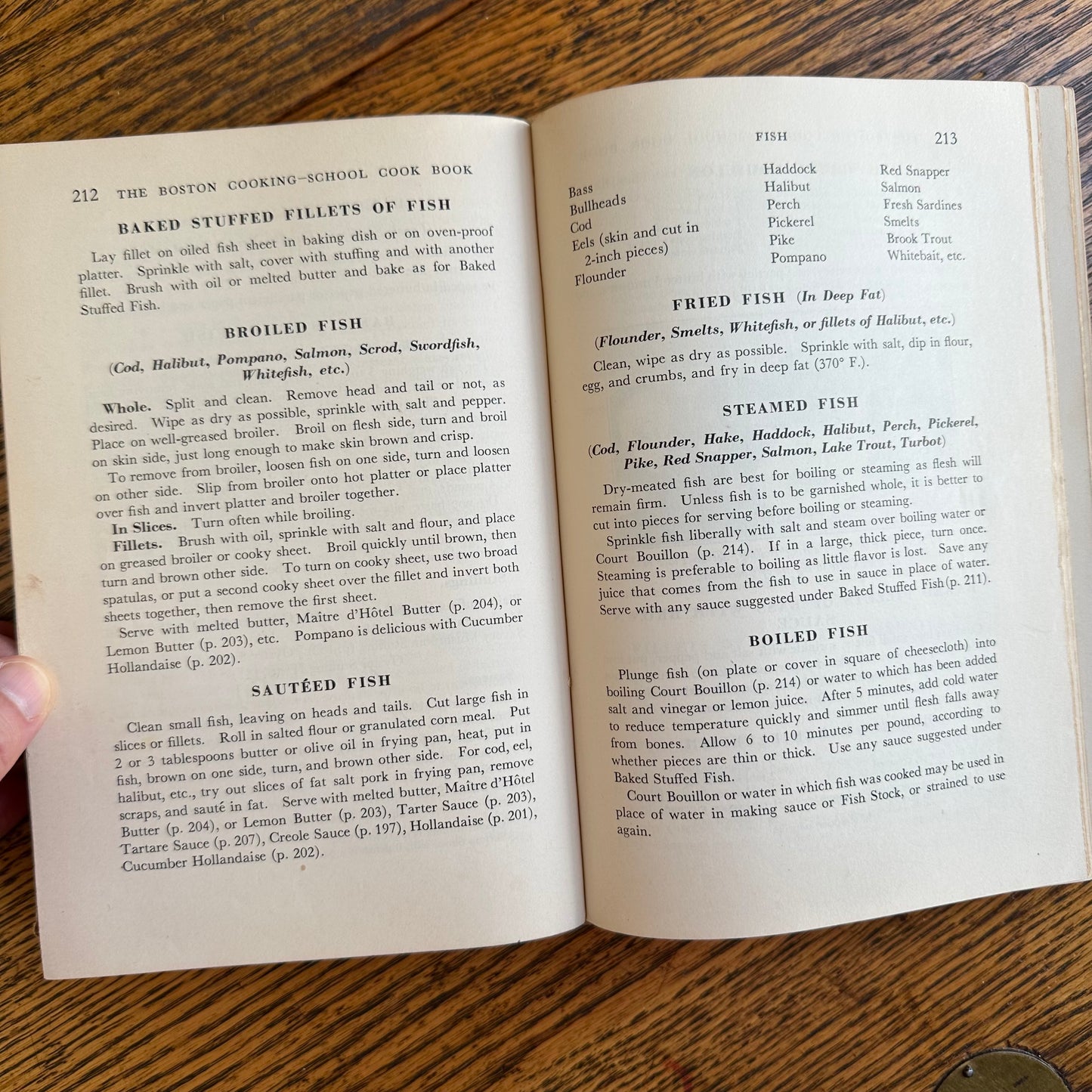 The Boston Cooking School Cook Book by Fannie Farmer - 1938