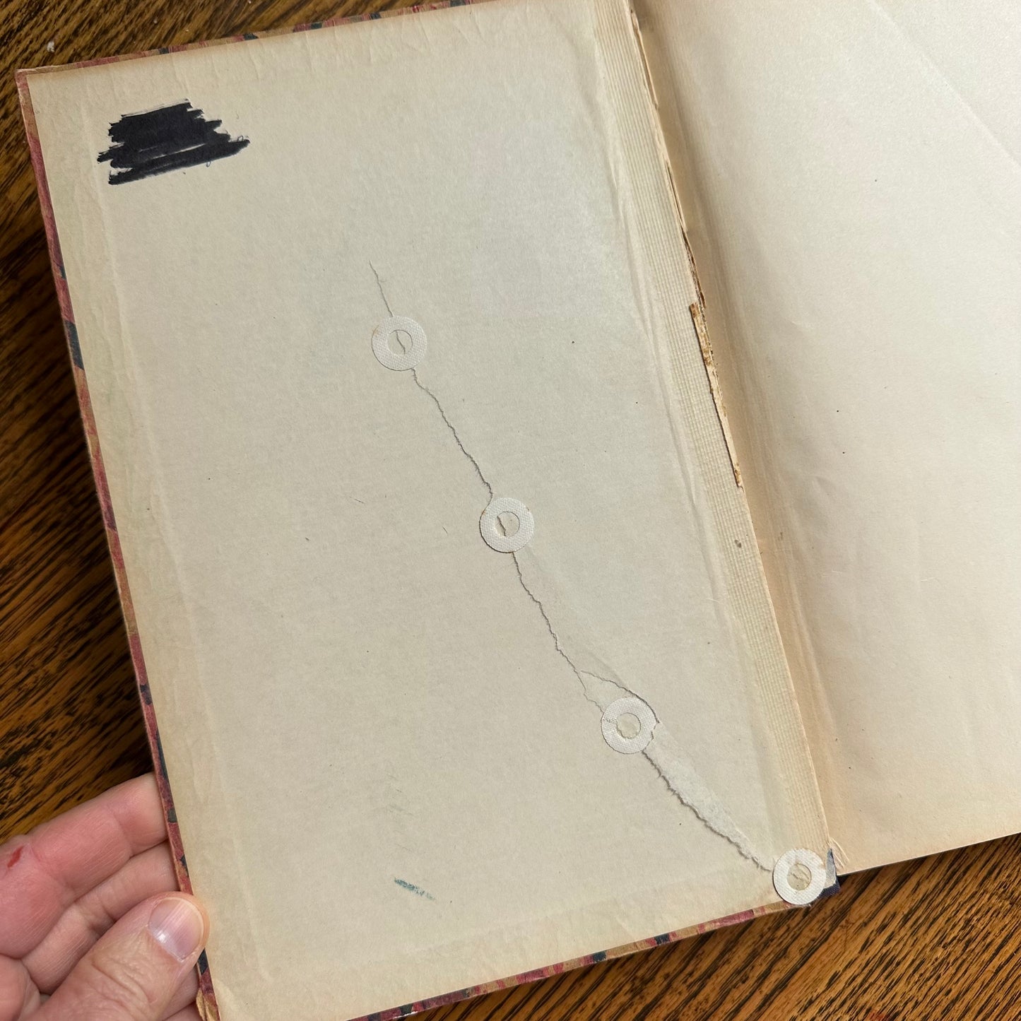 A Unique, Mended, 1941 copy of Edgar Allan Poe’s Tales of Mystery & Imagination