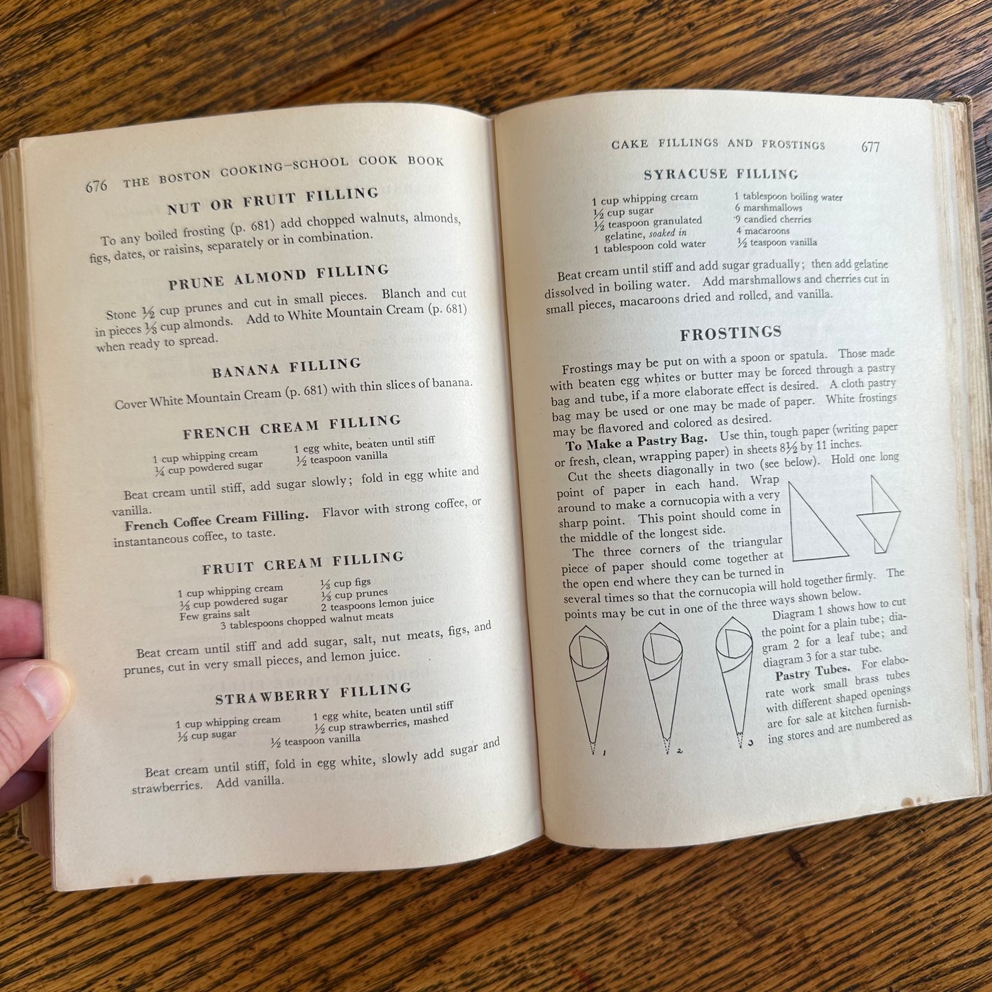 The Boston Cooking School Cook Book by Fannie Farmer - 1938