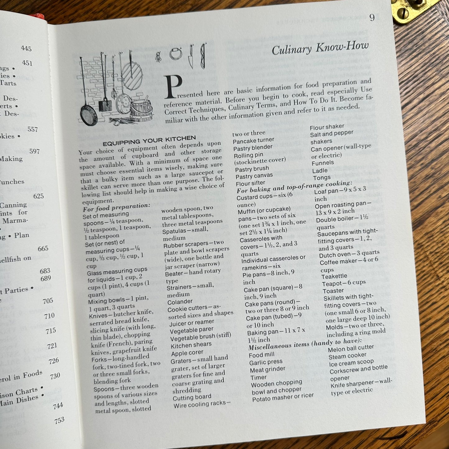 The American Family Cookbook, 1971