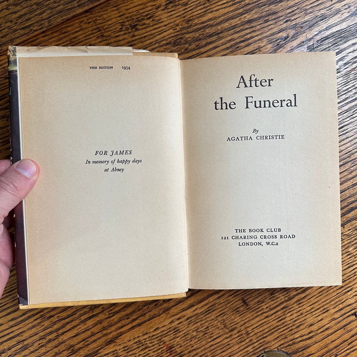 A Set of Two Vintage Agatha Christie Hardbacks for Halloween!