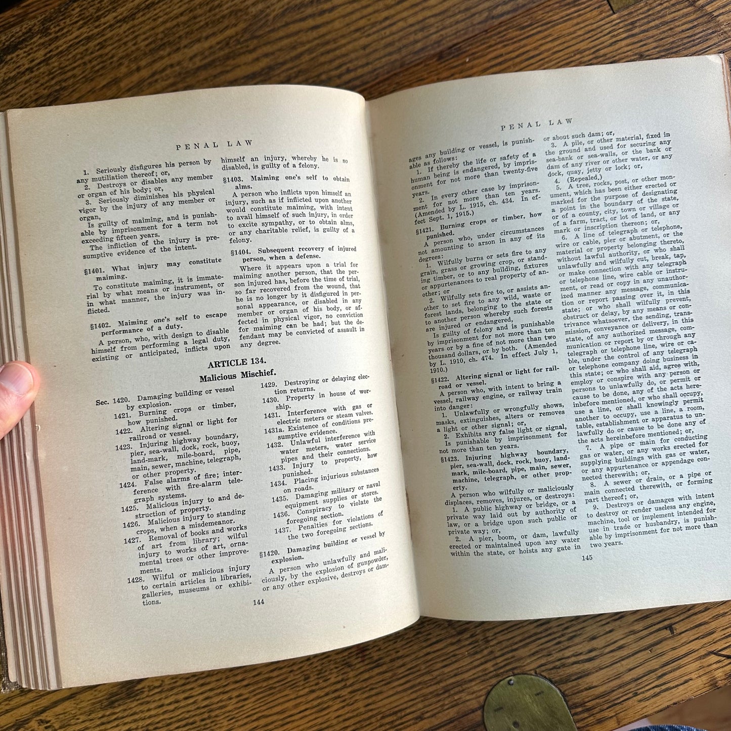 The 1928 Policeman’s Legal Guide - An Almost-Antique Textbook for the Benefit of Policemen Studying for Promotion
