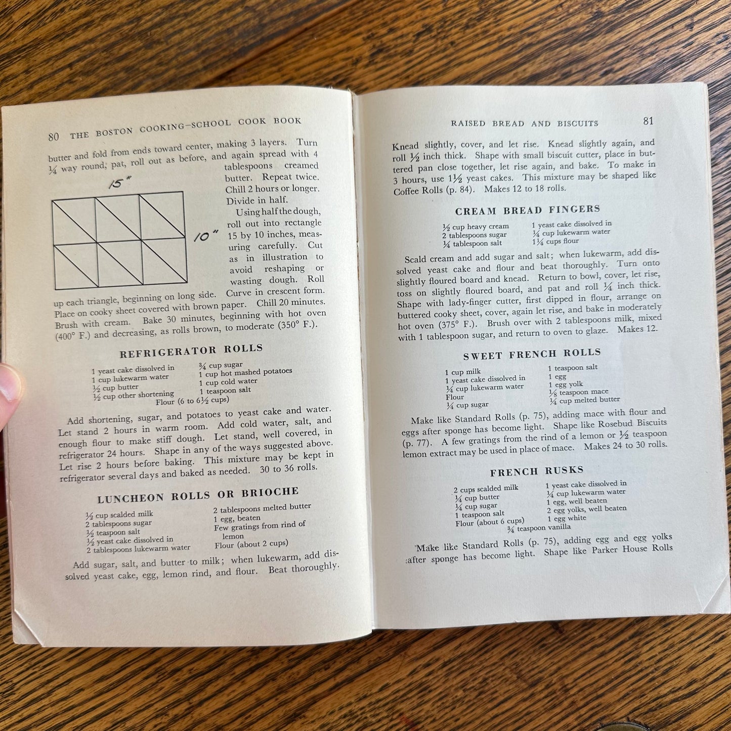 The Boston Cooking School Cook Book by Fannie Farmer - 1938