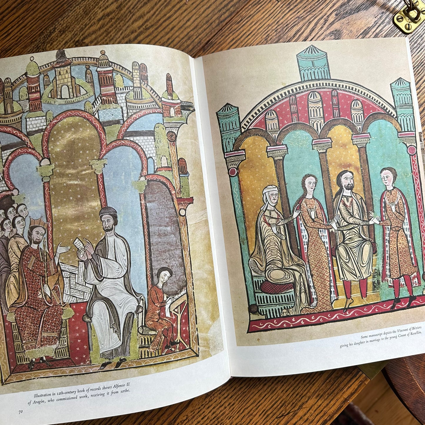 Stack of 6 Vintage World Traveller-Themed Coffee Table Books