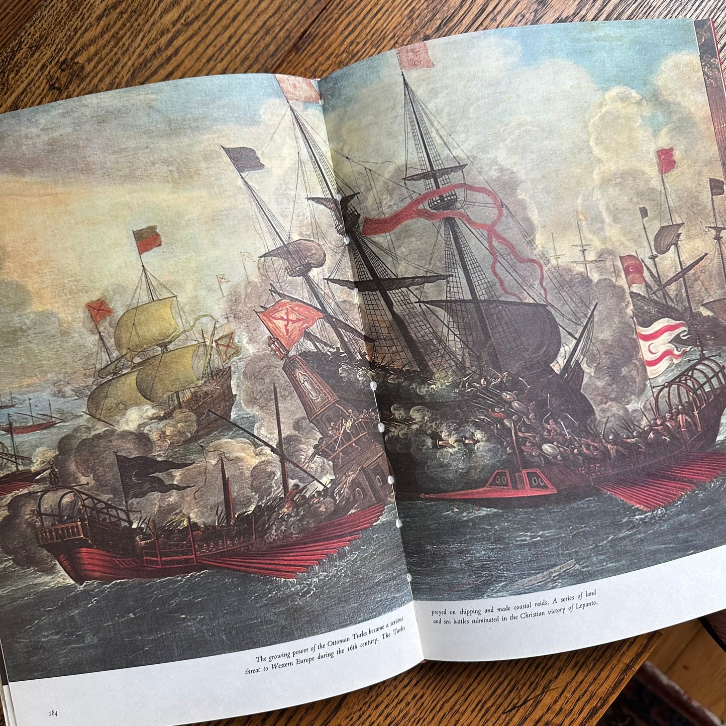 Stack of 6 Vintage World Traveller-Themed Coffee Table Books
