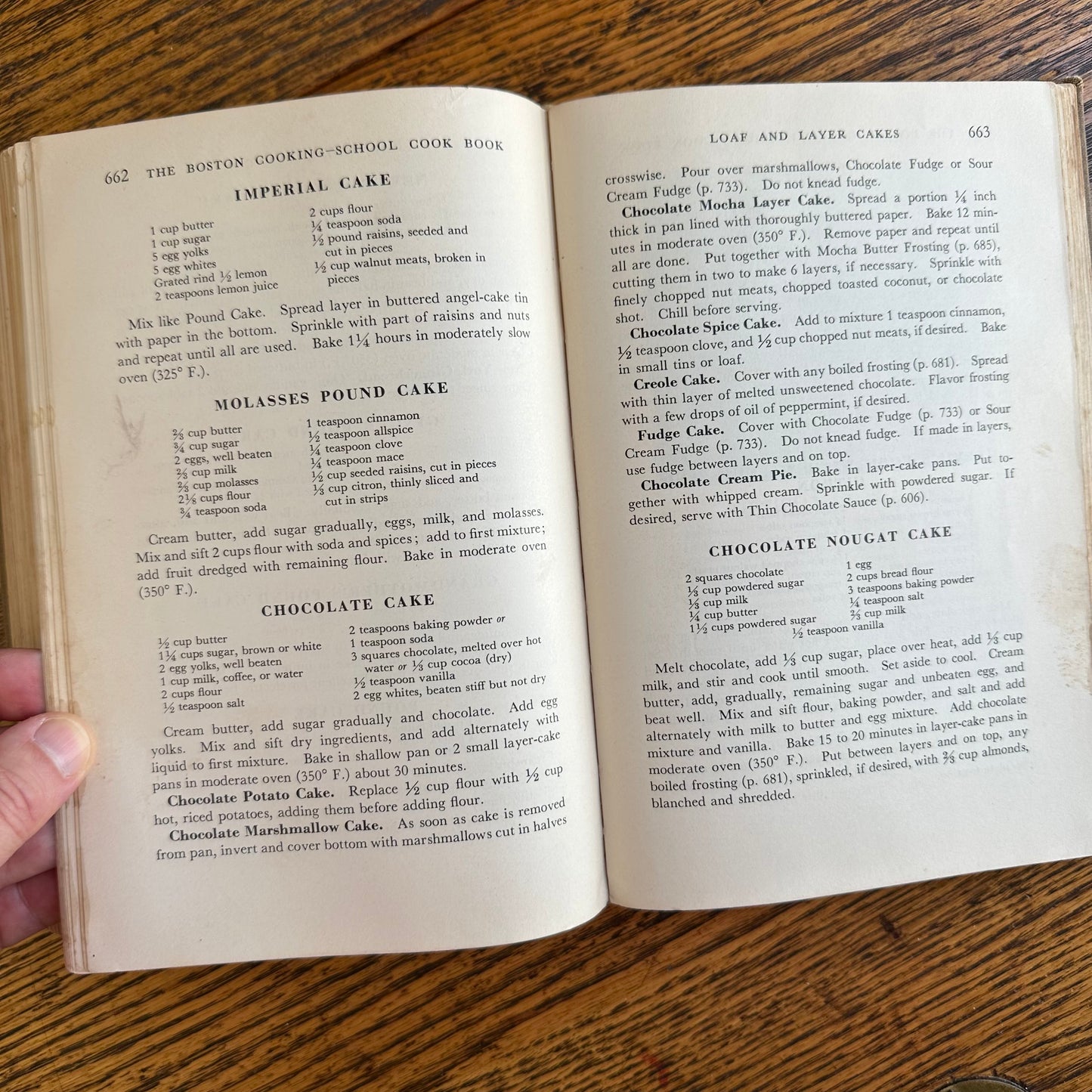 The Boston Cooking School Cook Book by Fannie Farmer - 1938