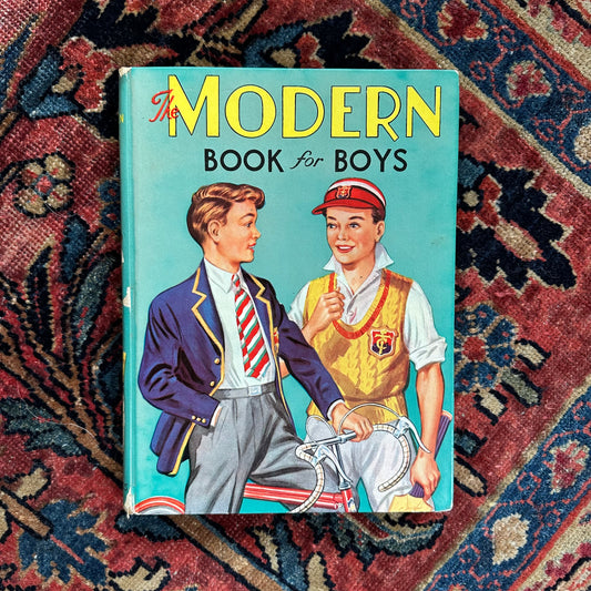 The Modern Book for Boys - A British Storybook - 1950
