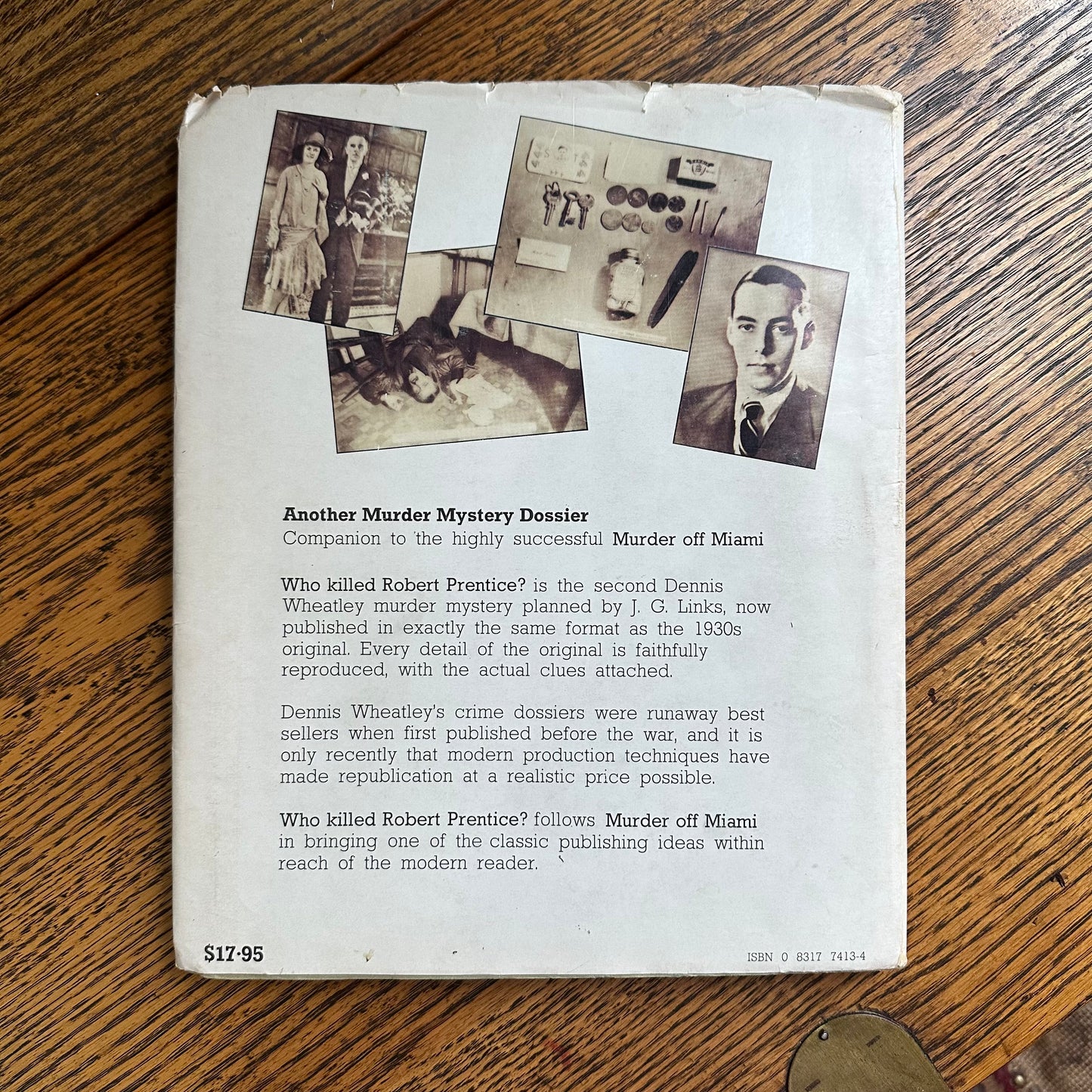 The 1980 Crime Dossier Who Killed Robert Prentice?