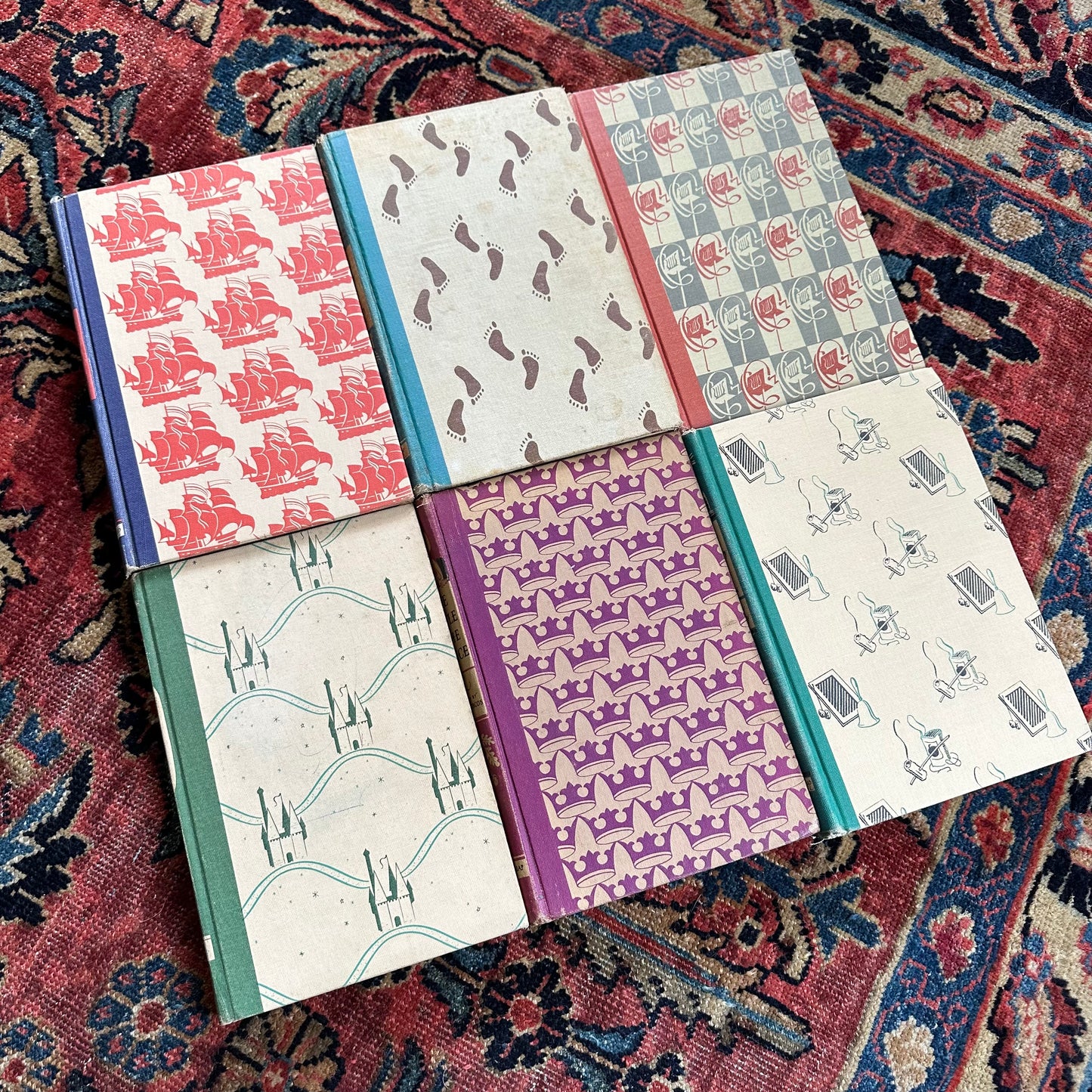 A Set of 6 Classics from the Illustrated Junior Library!