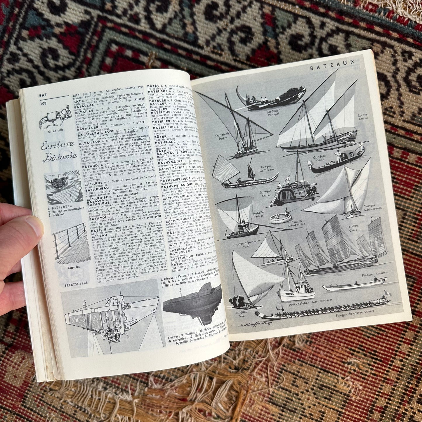 Petit Larousse French Encyclopedic Dictionary - 1967