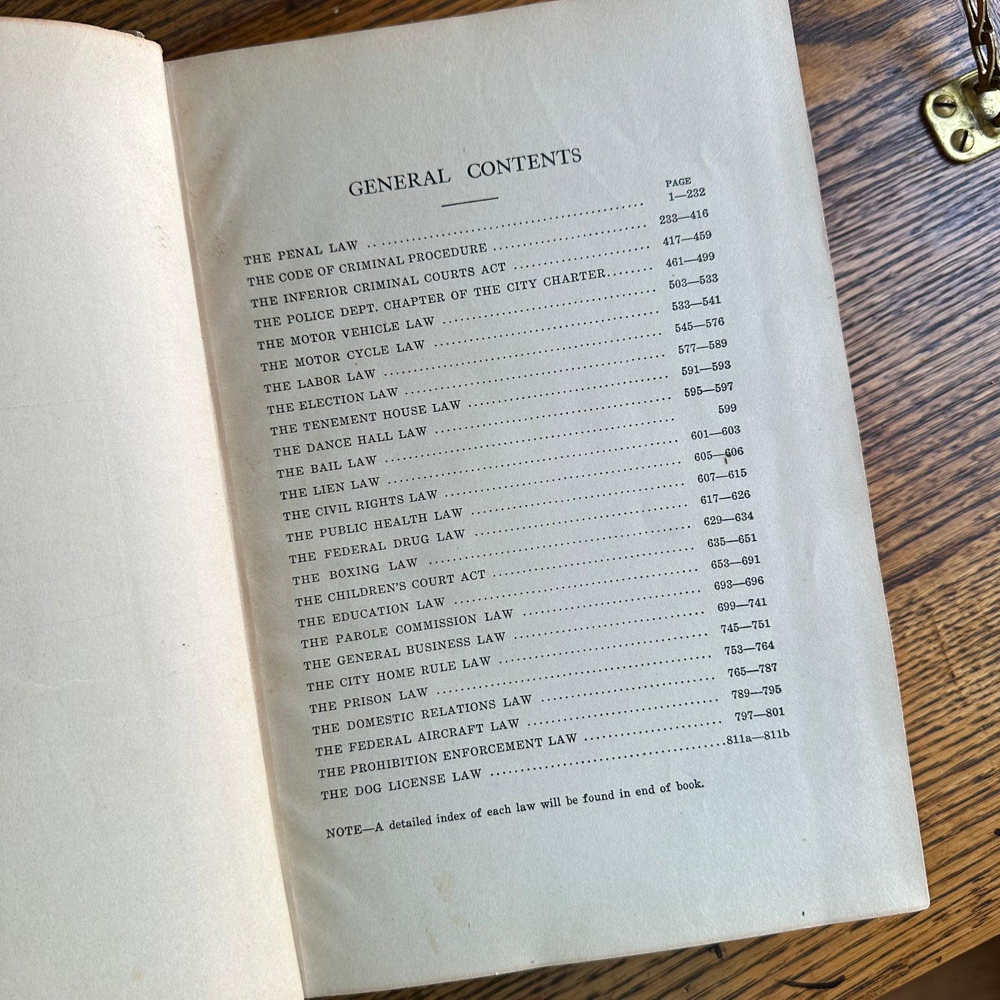 The 1928 Policeman’s Legal Guide - An Almost-Antique Textbook for the Benefit of Policemen Studying for Promotion