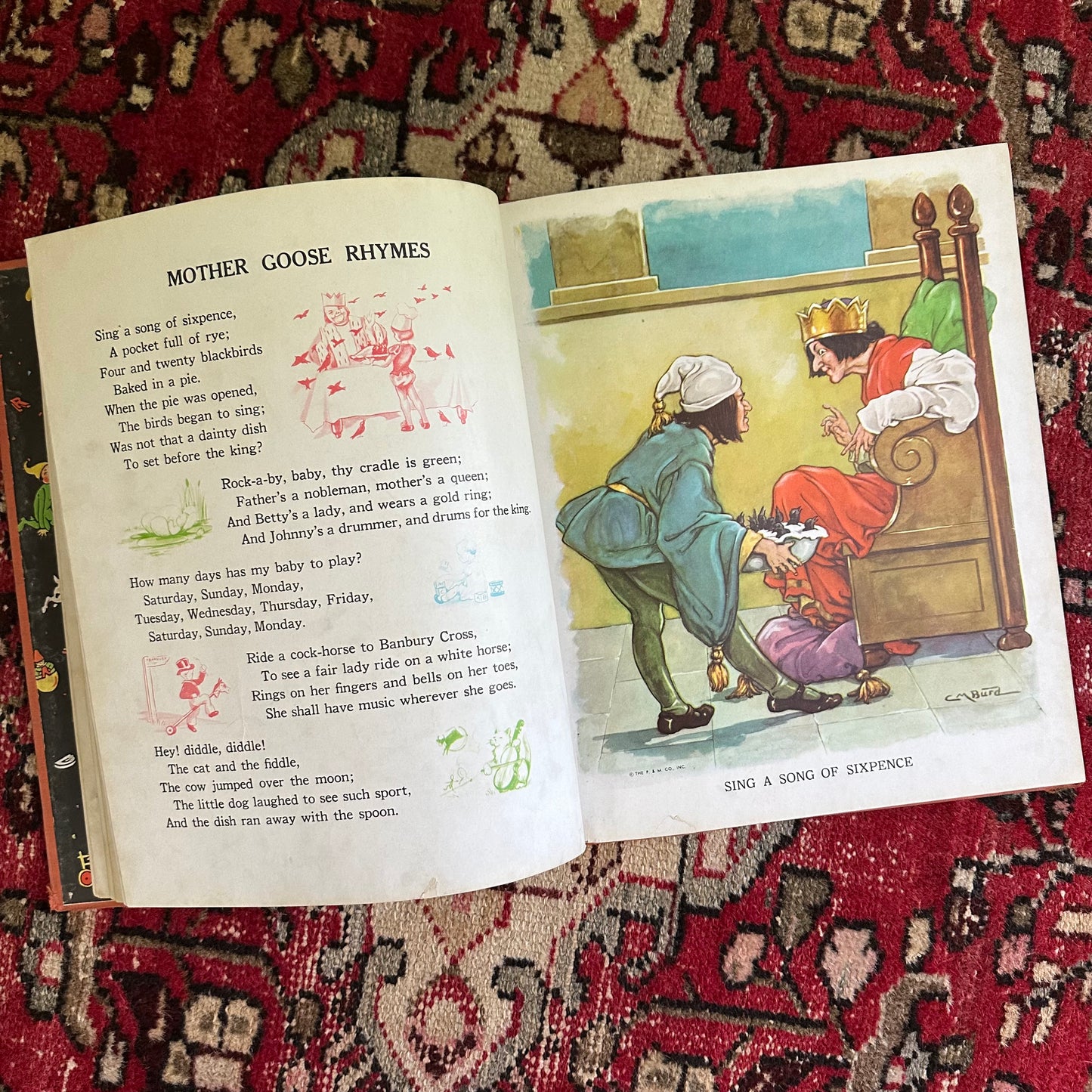 The Brimful Book: A Collection of Mother Goose Rhymes, Animal Stories, and ABCs, 1939.