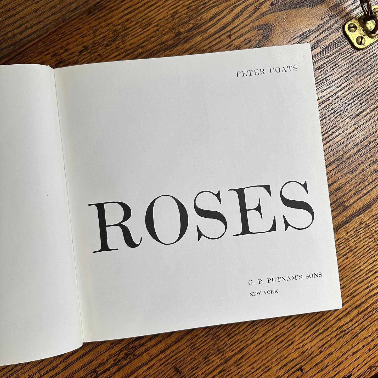 Peter Coats’ Roses: Pleasures and Treasures - 1962