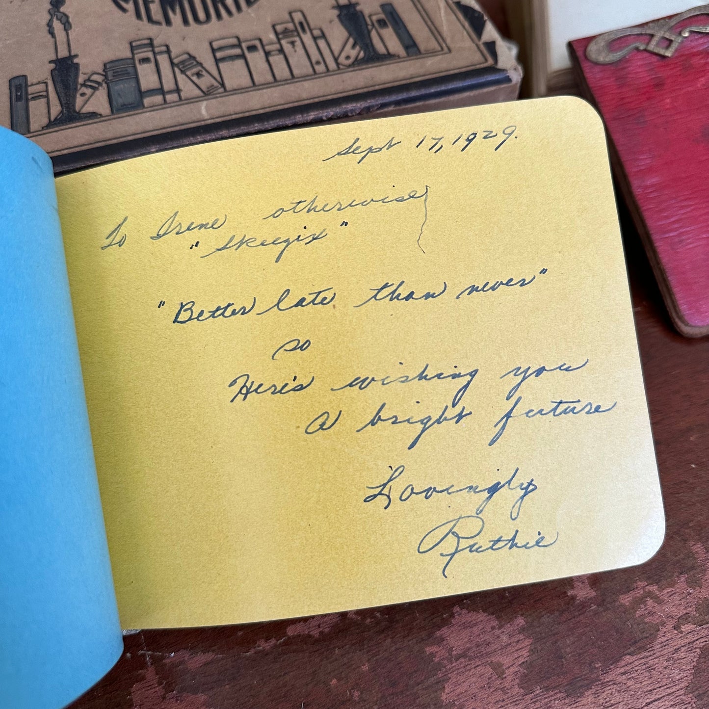 A Bundle of Memories - Antique Autograph Books & More!