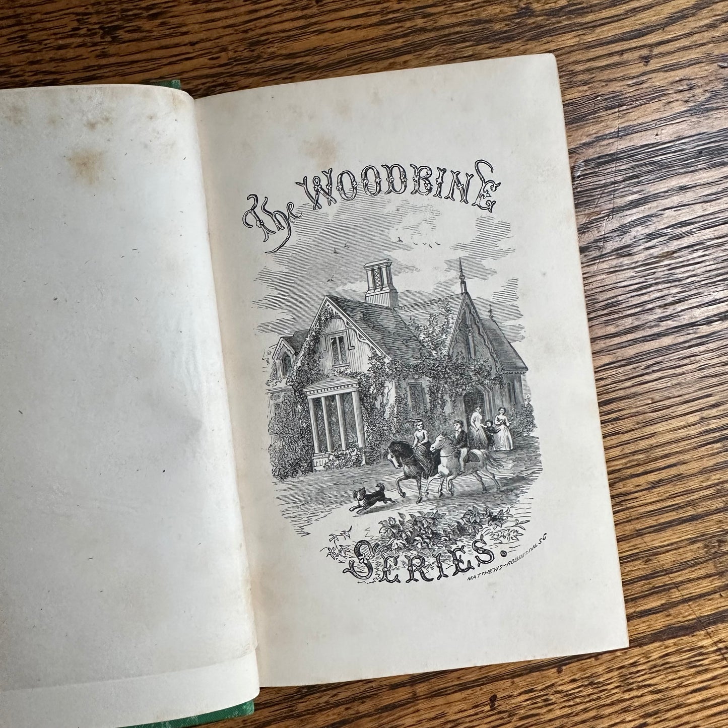 A Set of 4 1809 Storybooks from The Woodbine Series