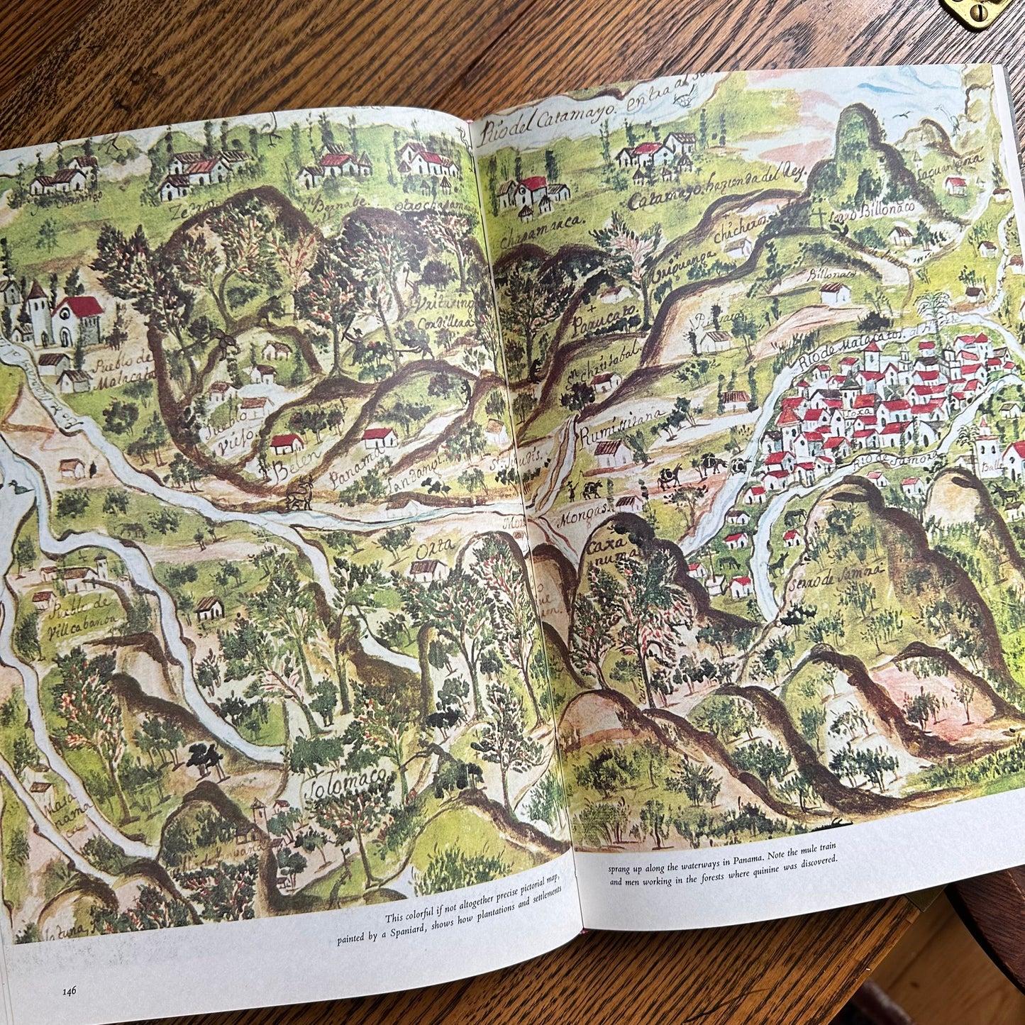 Stack of 6 Vintage World Traveller-Themed Coffee Table Books