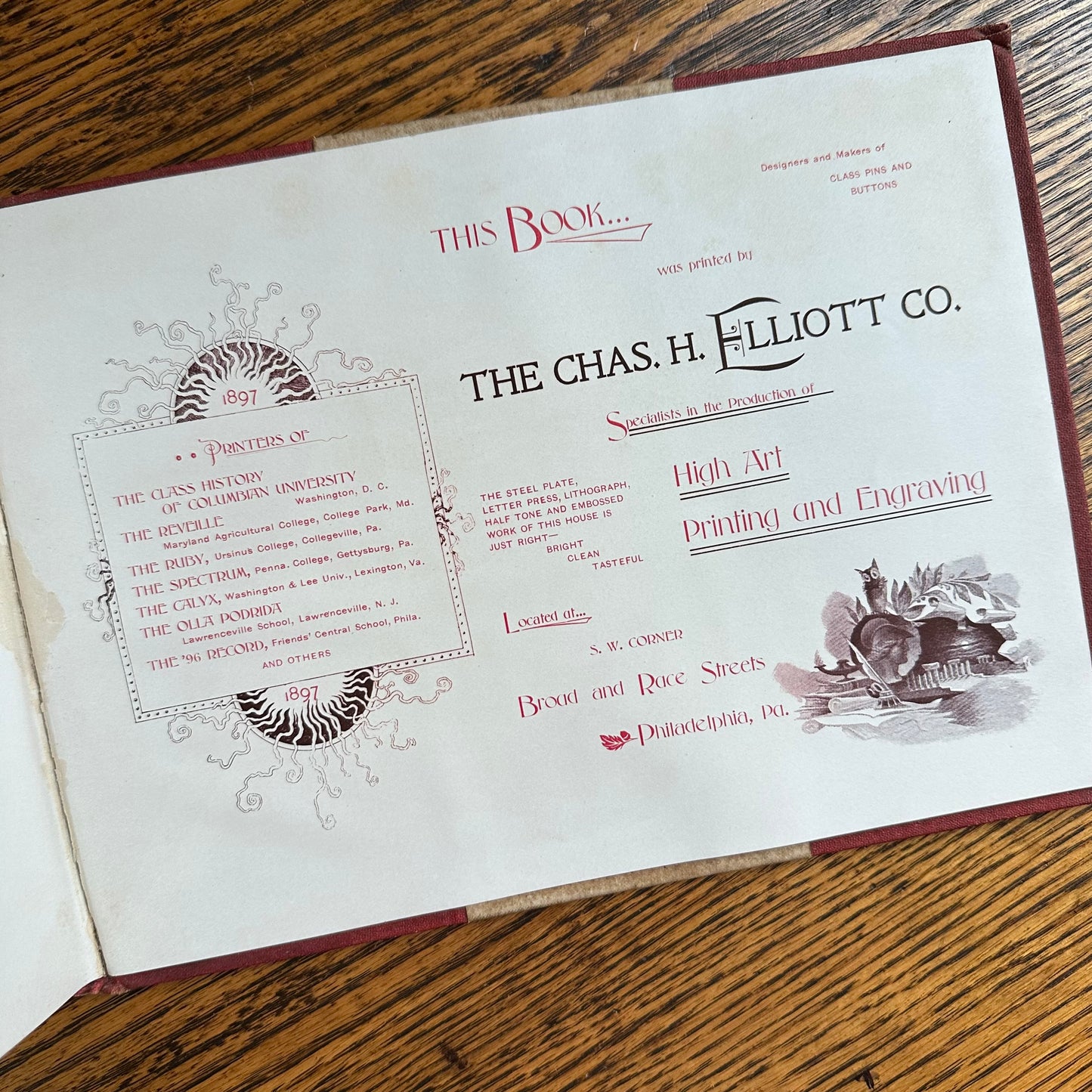 Customized 1897 Yearbook from My Book Collection to Yours!