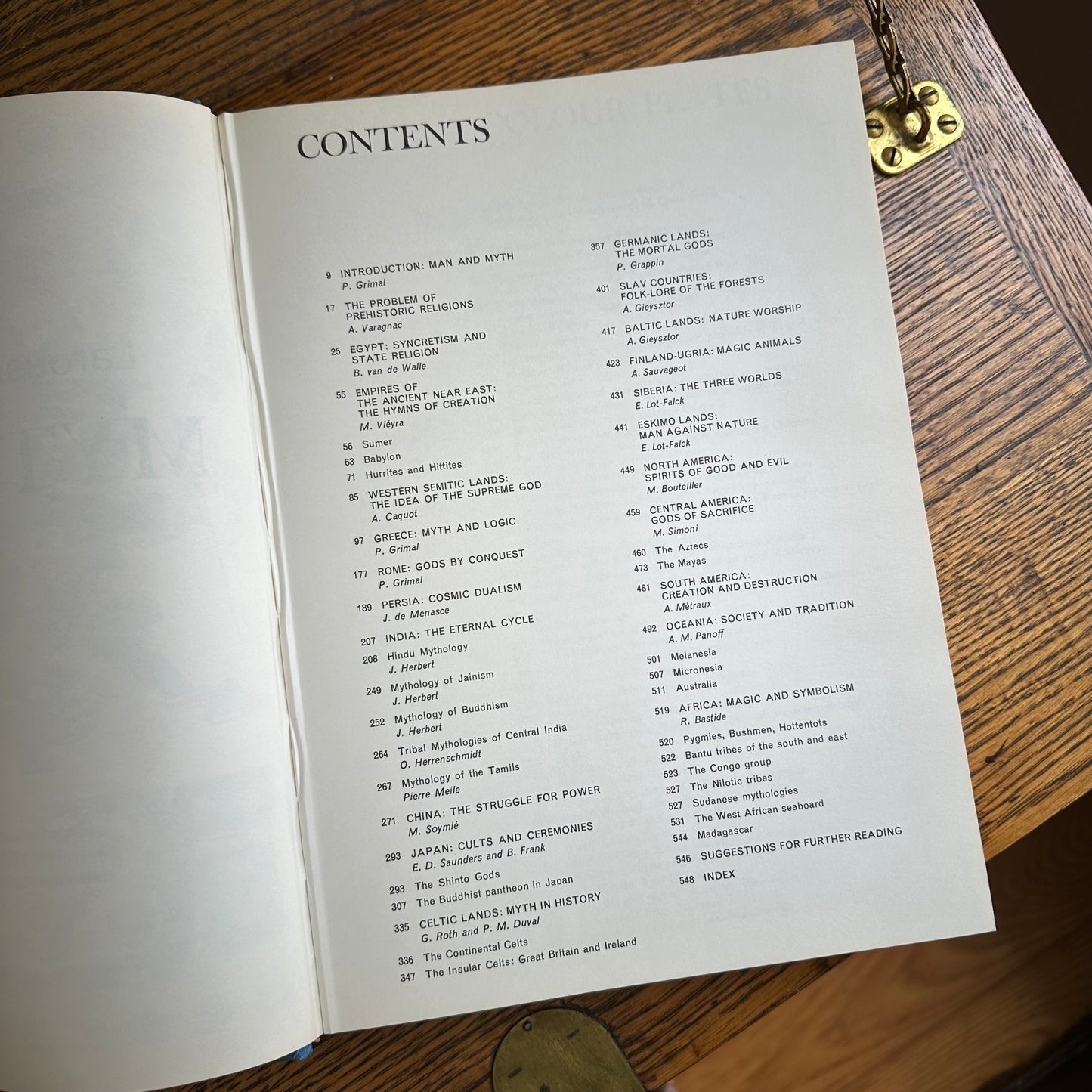 Larousse’s World Mythology - A 1973 Coffee Table Book