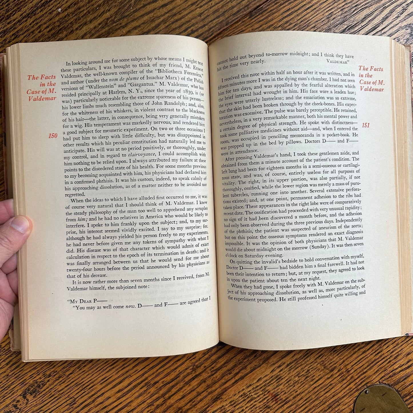 A Unique, Mended, 1941 copy of Edgar Allan Poe’s Tales of Mystery & Imagination