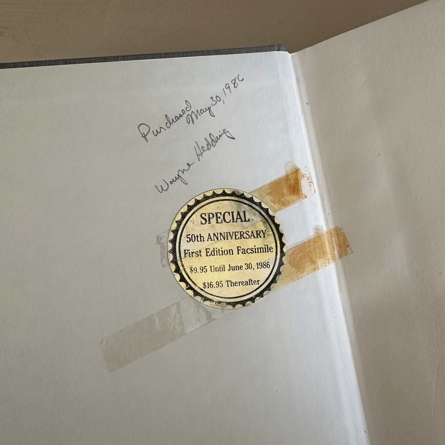 A 1986 30th Anniversary Edition of Gone with the Wind!