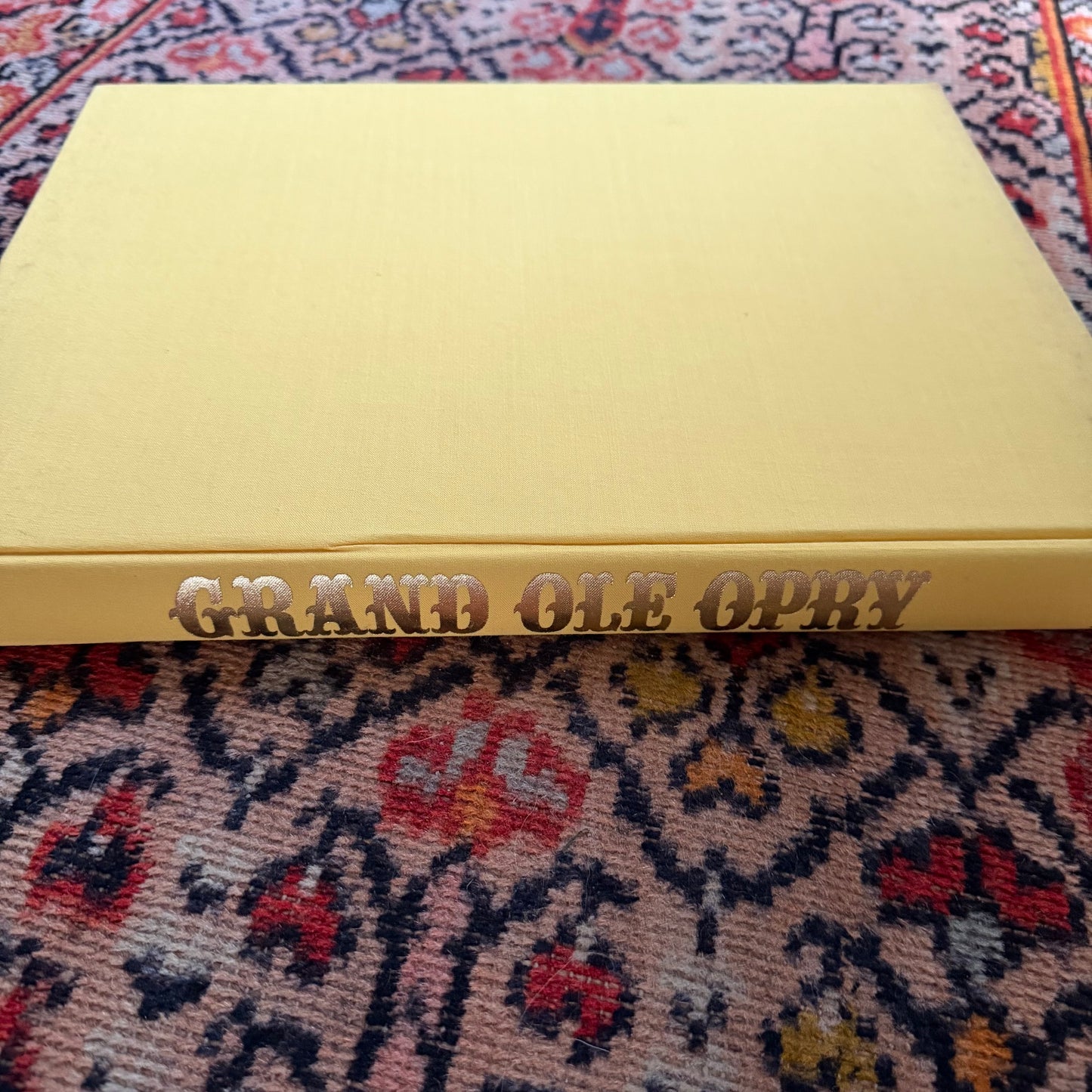 Nashville’s Grand Ole Opry by Jack Hurst - 1975 - Featuring Dolly Parton and Other Greats - Illustrated Country Music History - Giant Vintage Coffee Table Book