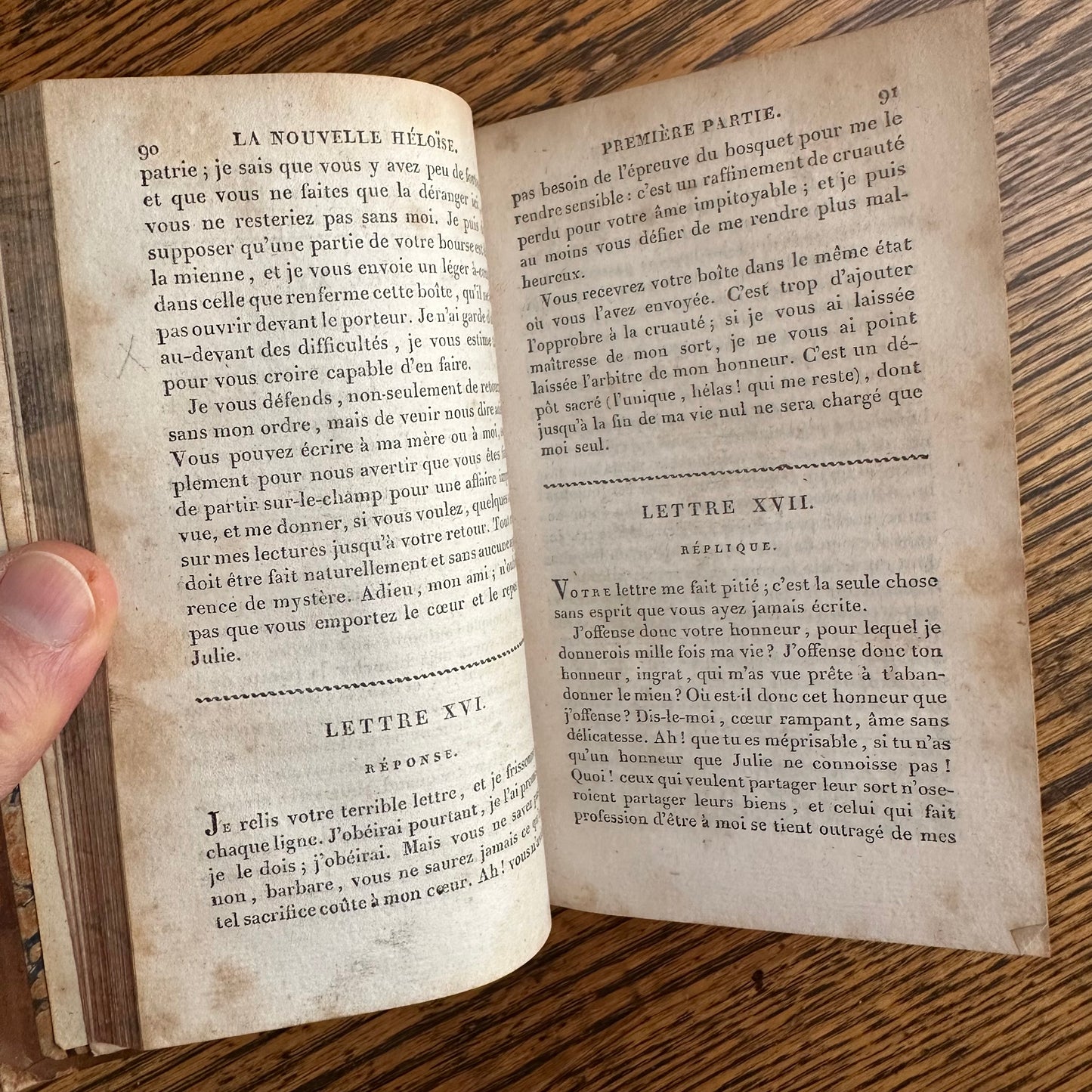 Œuvres de J.-J. Rousseau — Antique 1819 Paris Edition, Collected Works with Engravings - 16 of 20 Volumes