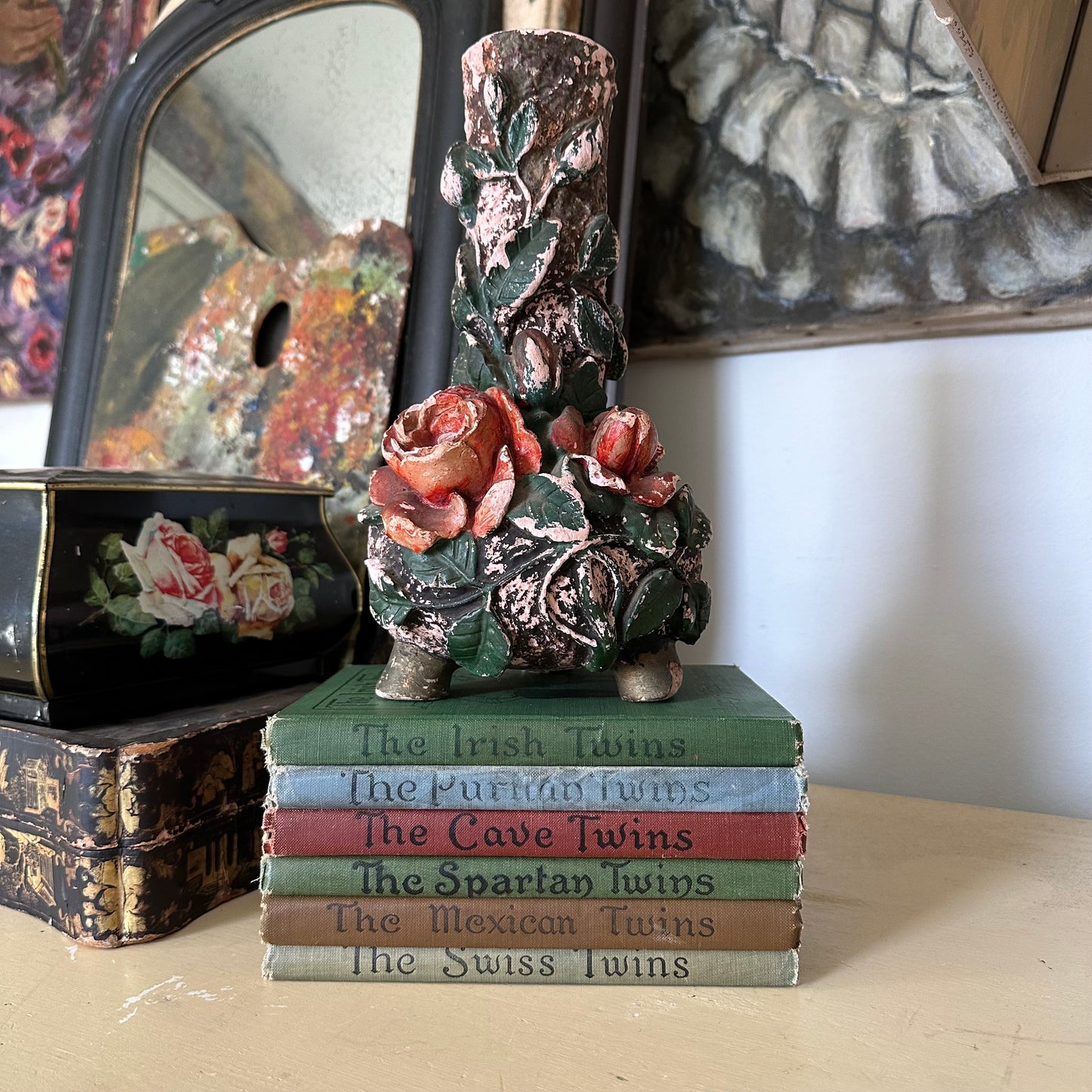 Set of 6 Antique Lucy Fitch-Perkins Twins Books!