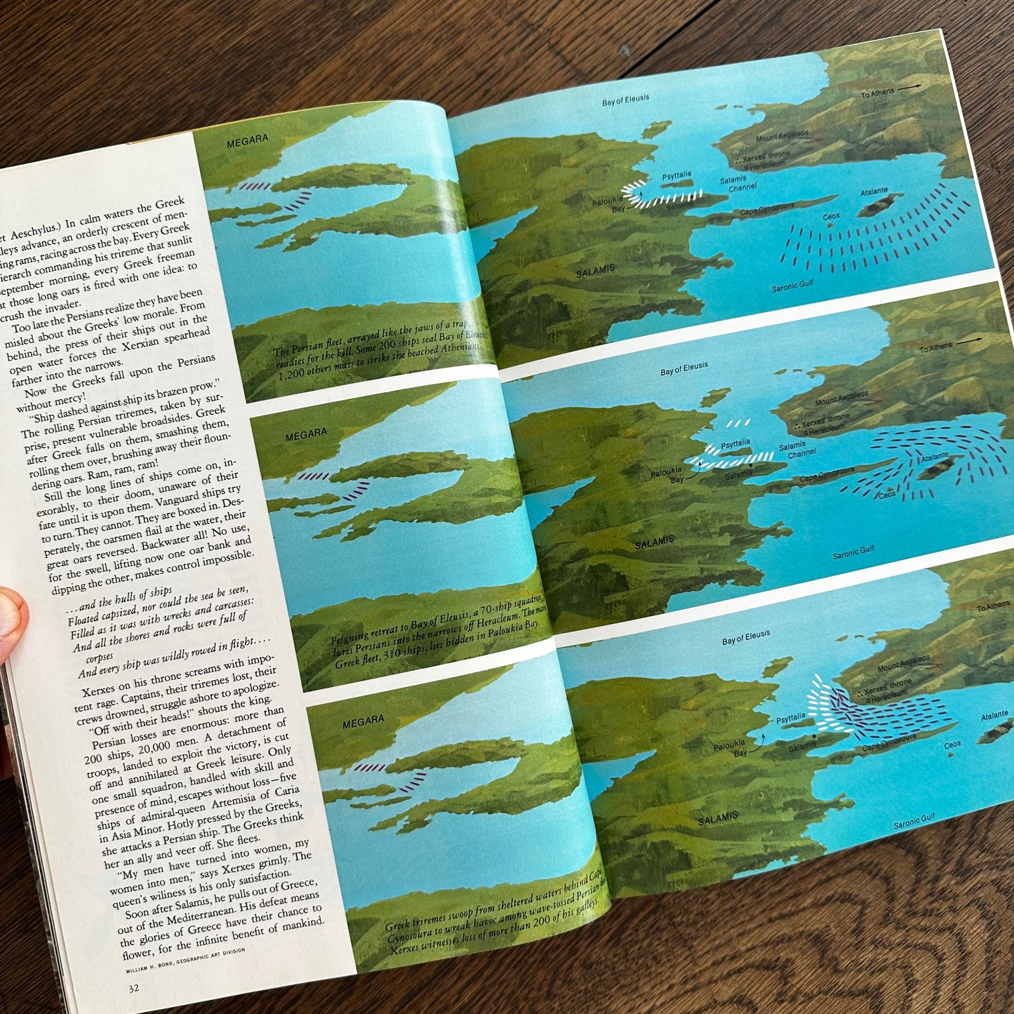 Men, Ships, and the Sea (1973) | National Geographic Society | Maritime History & Adventure Book