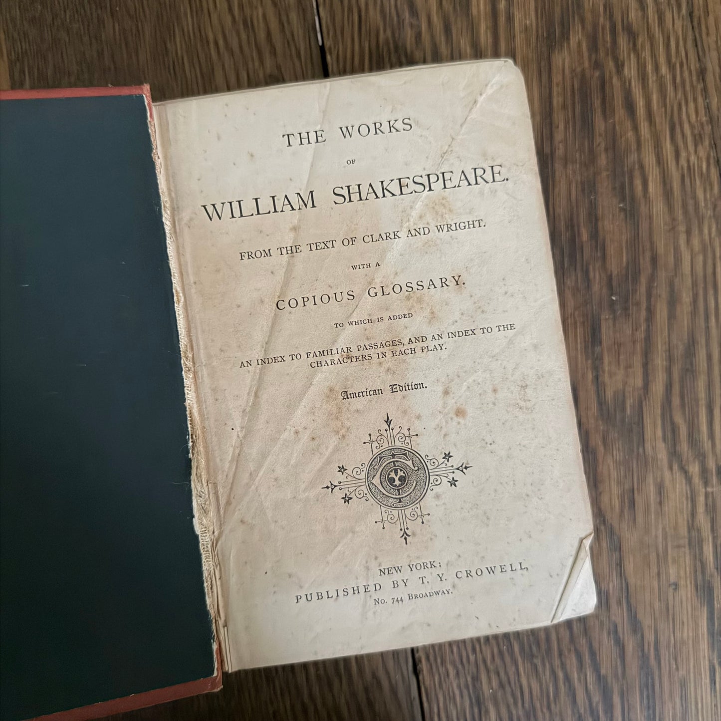 19th Century Antique Book Collection of 8 Decorative Victorian Books - 1800s - Poetry, Literature, History with Ornate Bindings in Shades of Brown