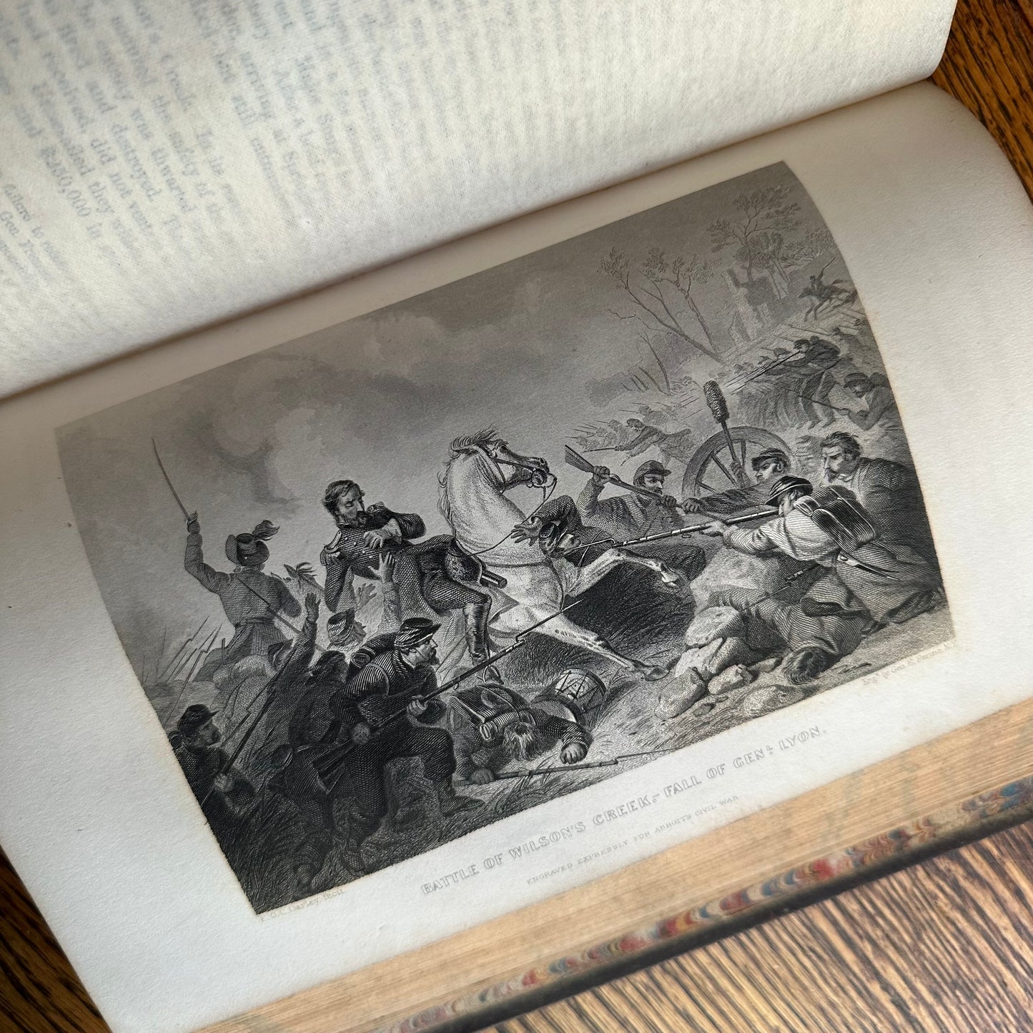 The History of the Civil War in America - A 2-Volume Leather-Bound Set - 1863-1868