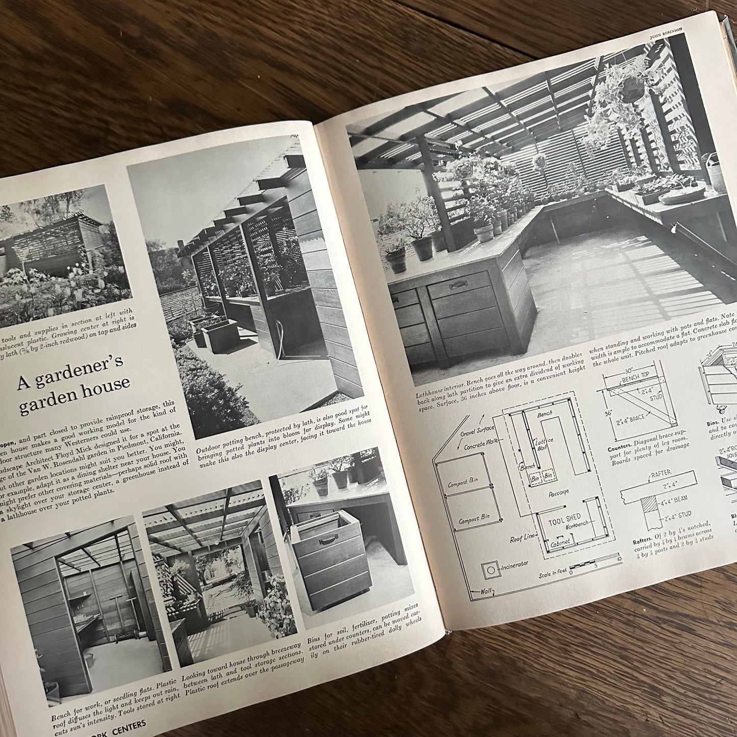 Sunset Garden and Patio Building Book, 1963