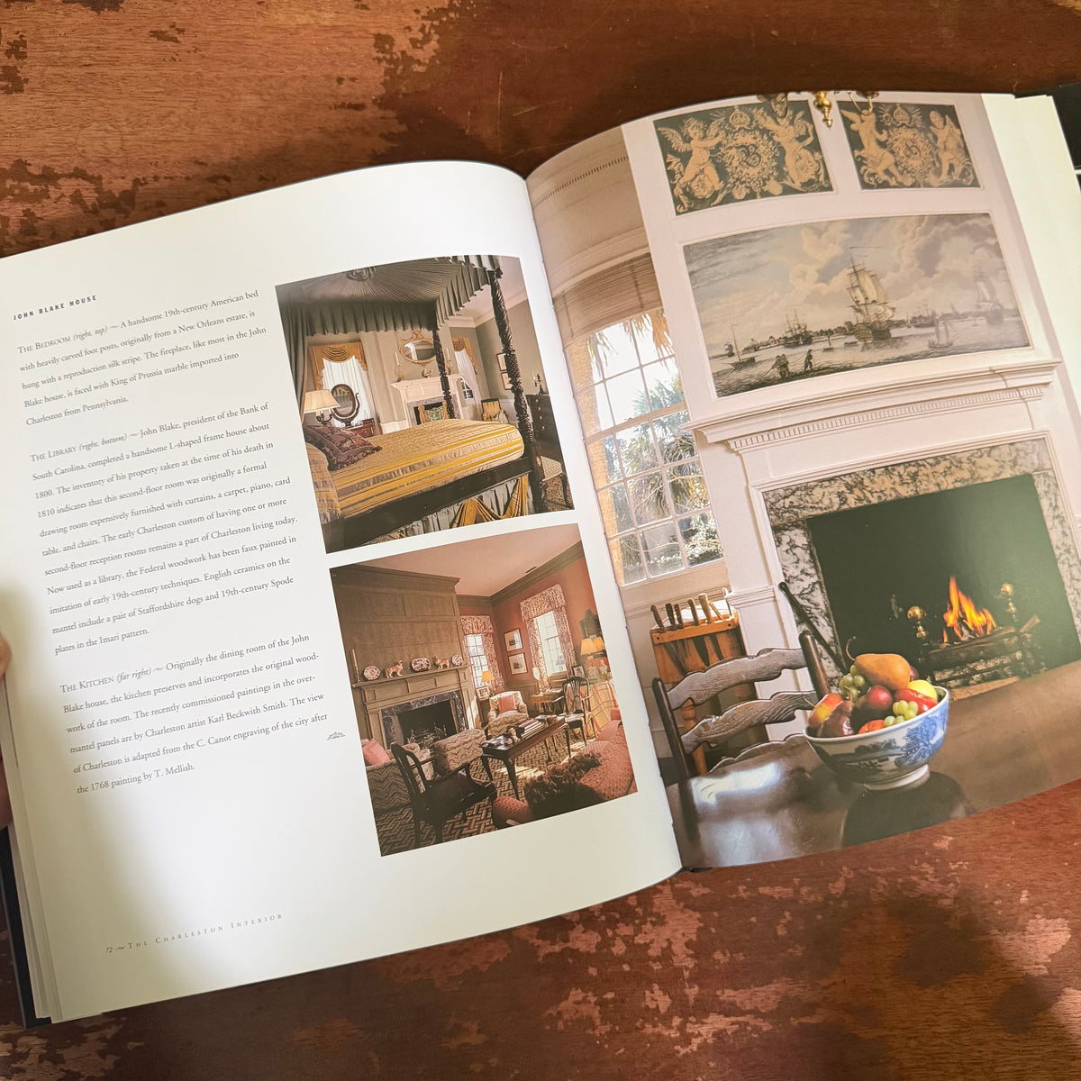 The Charleston Interior (1995)  by J. Thomas Savage, N. Jane Iseley, Photographer,  Historic Southern Homes Architecture - Vintage Coffee Table Book