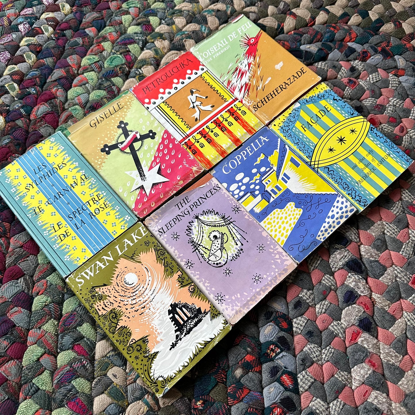 8 Little Books from  the 1940s-50s Series Stories of the Ballets